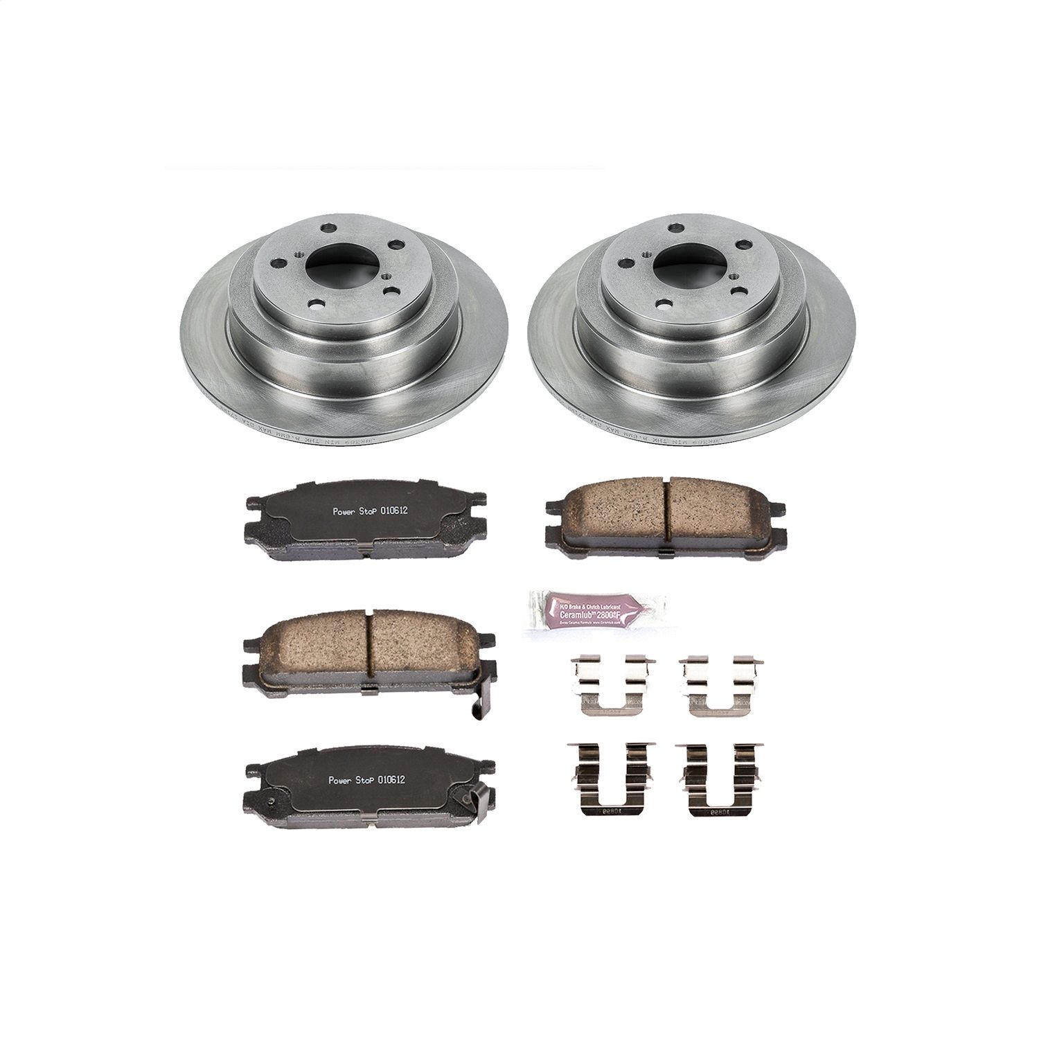1999, 1998, 1997, 1996, 1995, 1994, 1993, 1992, 1991, 1990 Subaru Legacy Disc Brake Kit