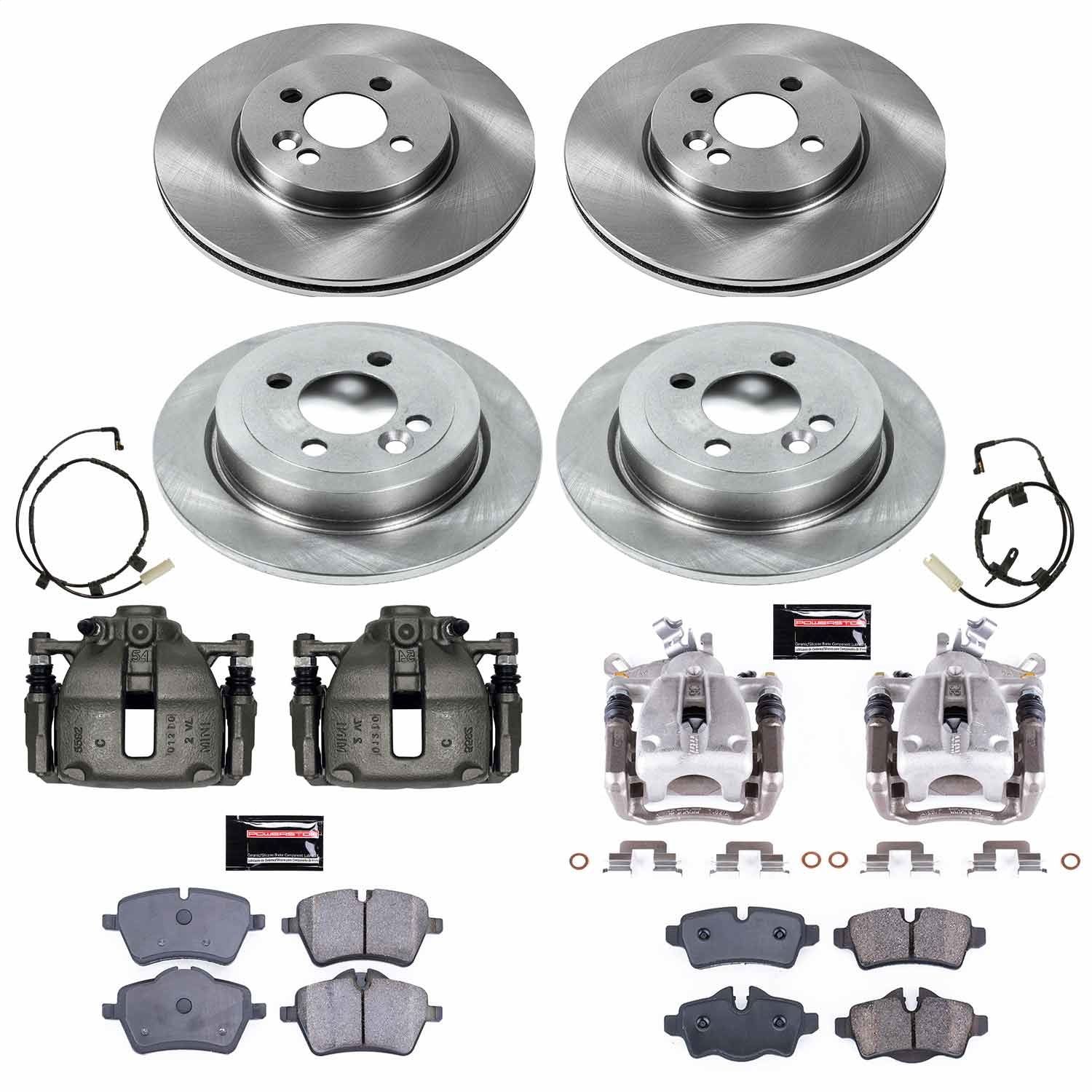 2010, 2009, 2008, 2007 Mini Cooper Disc Brake Kit