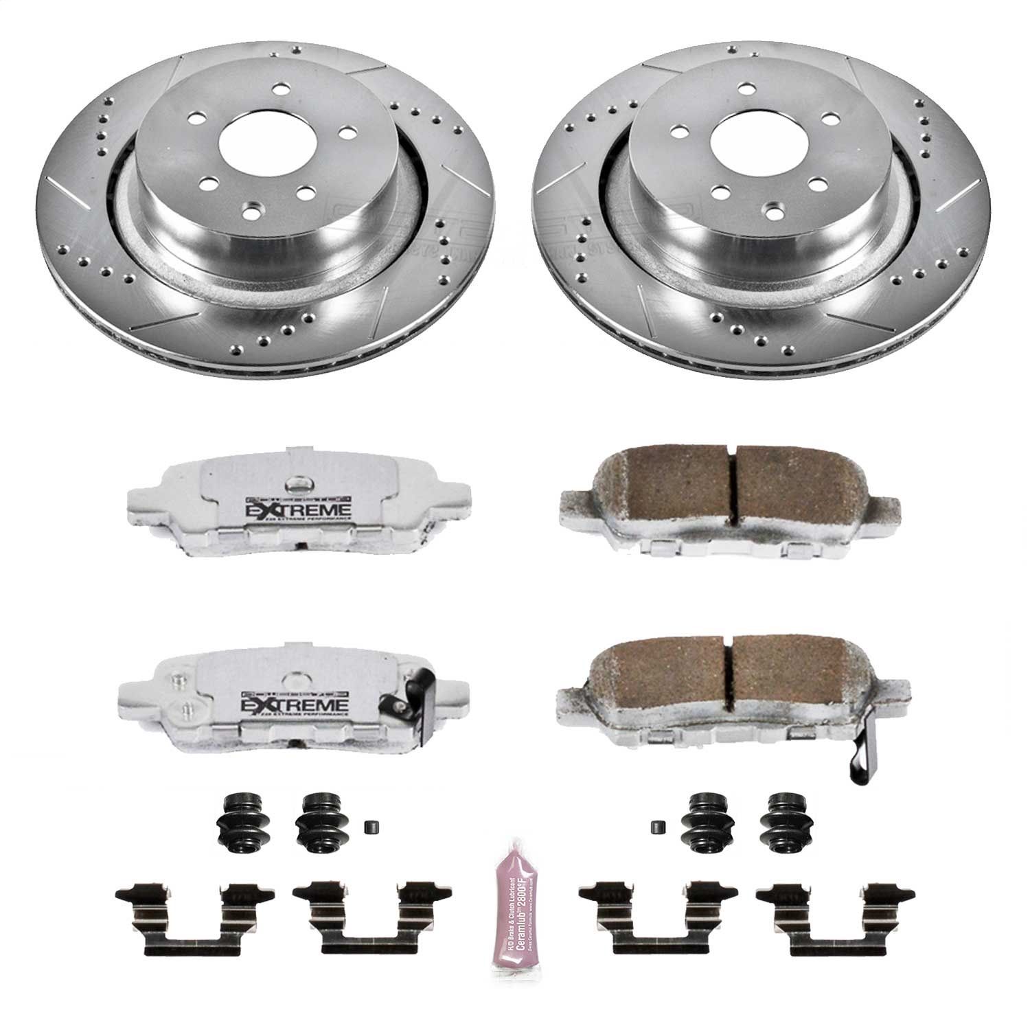 2008, 2007 INFINITI G35 Disc Brake Kit