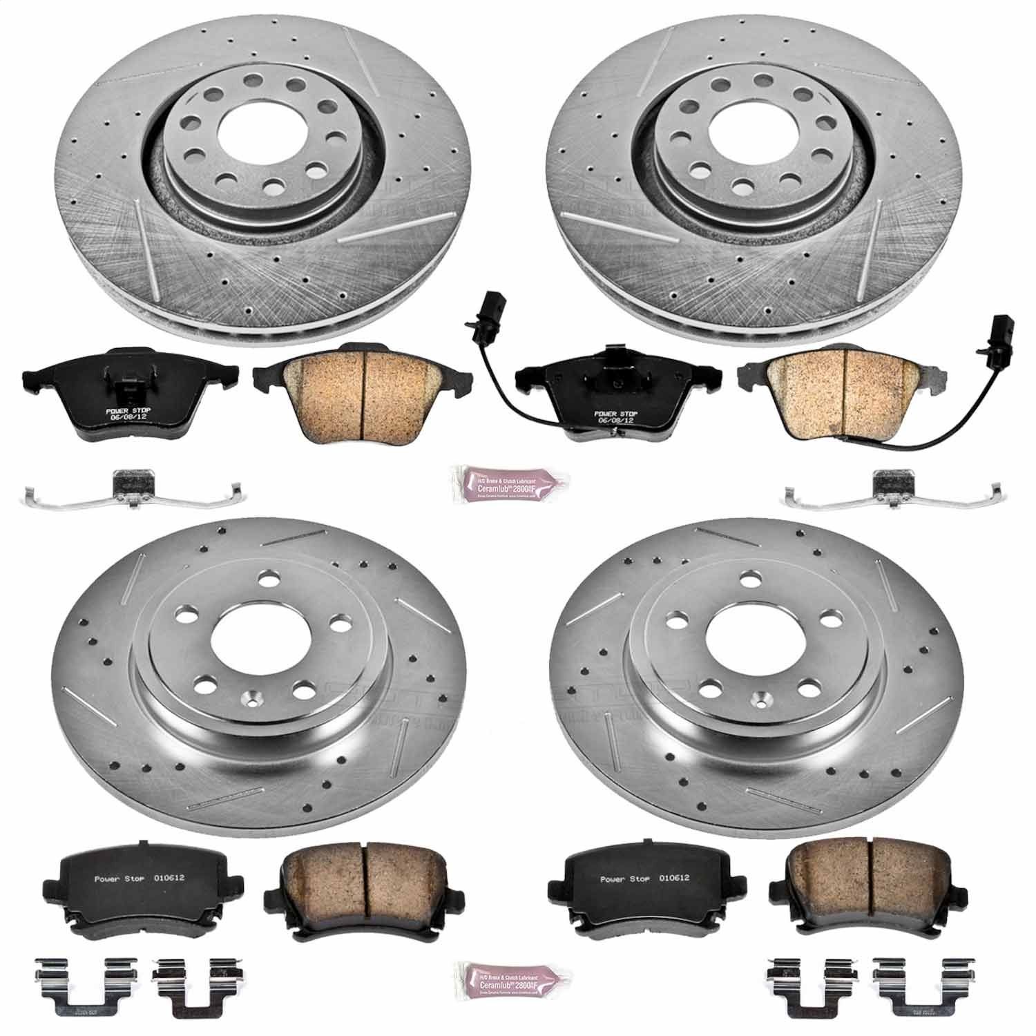 2009, 2008, 2007, 2006, 2005 Audi A4 Disc Brake Kit