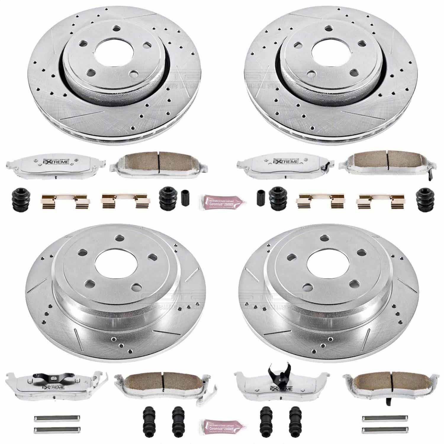 2010, 2009, 2008, 2007, 2006 Jeep Commander Disc Brake Kit
