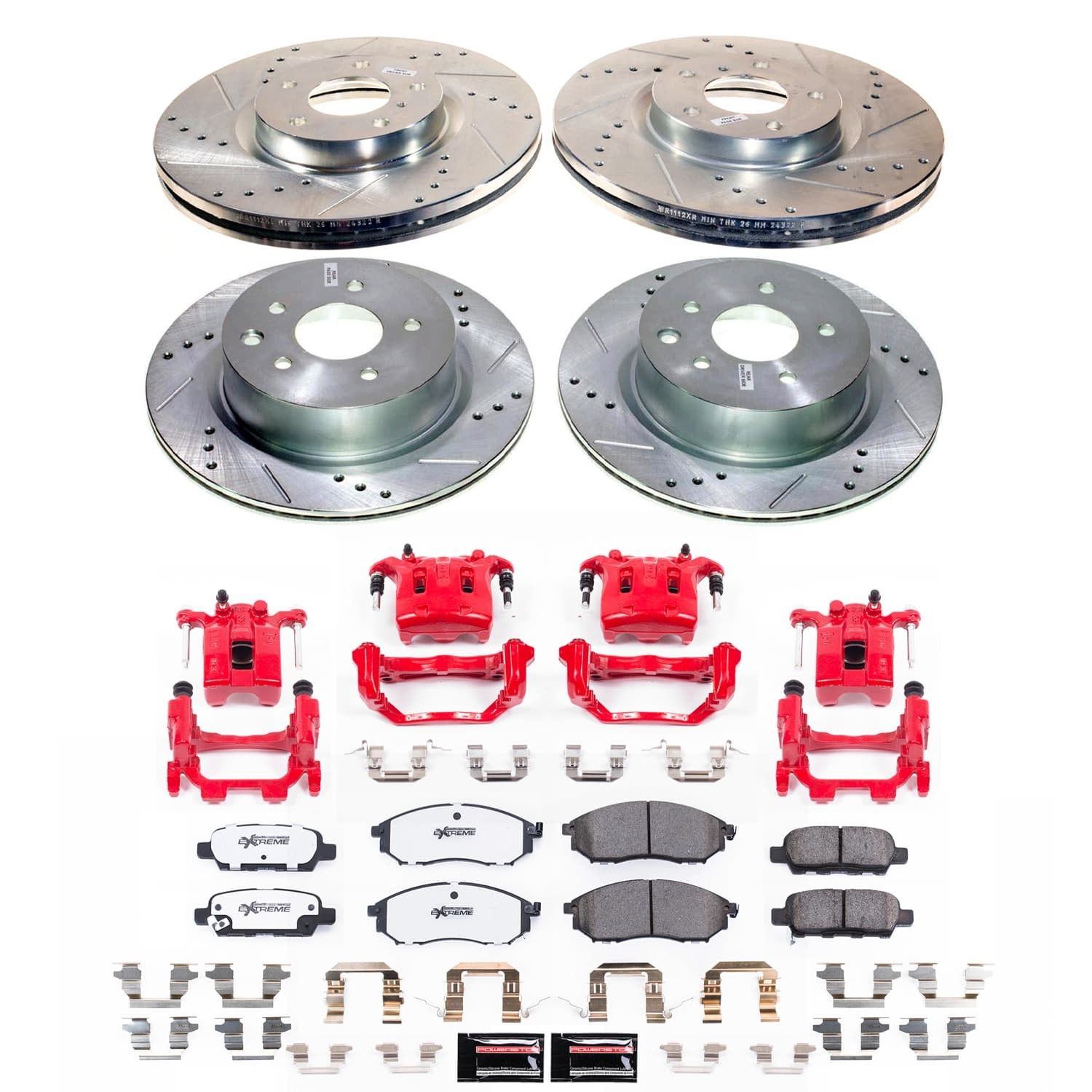 2009, 2008 INFINITI EX35 Disc Brake Kit