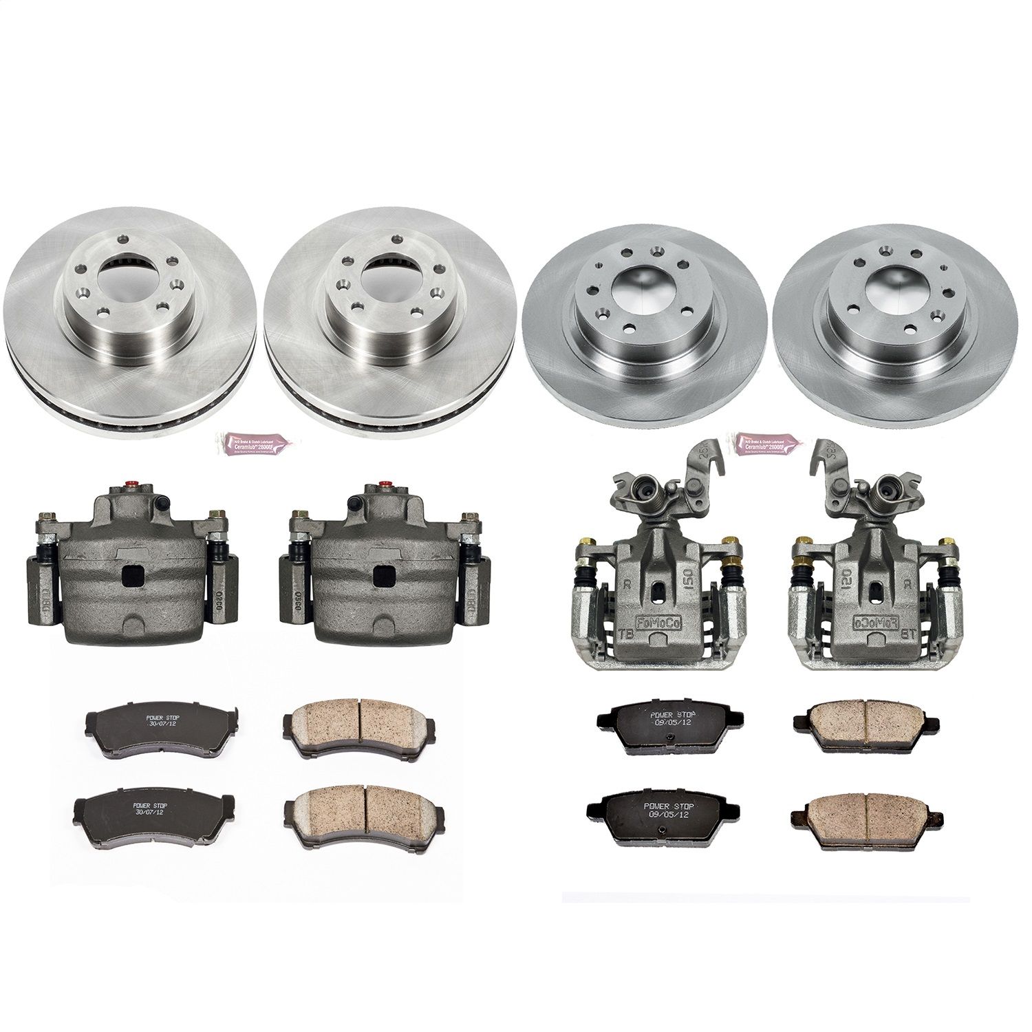 2012, 2011, 2010, 2009, 2008, 2007, 2006 Ford Fusion Disc Brake Kit