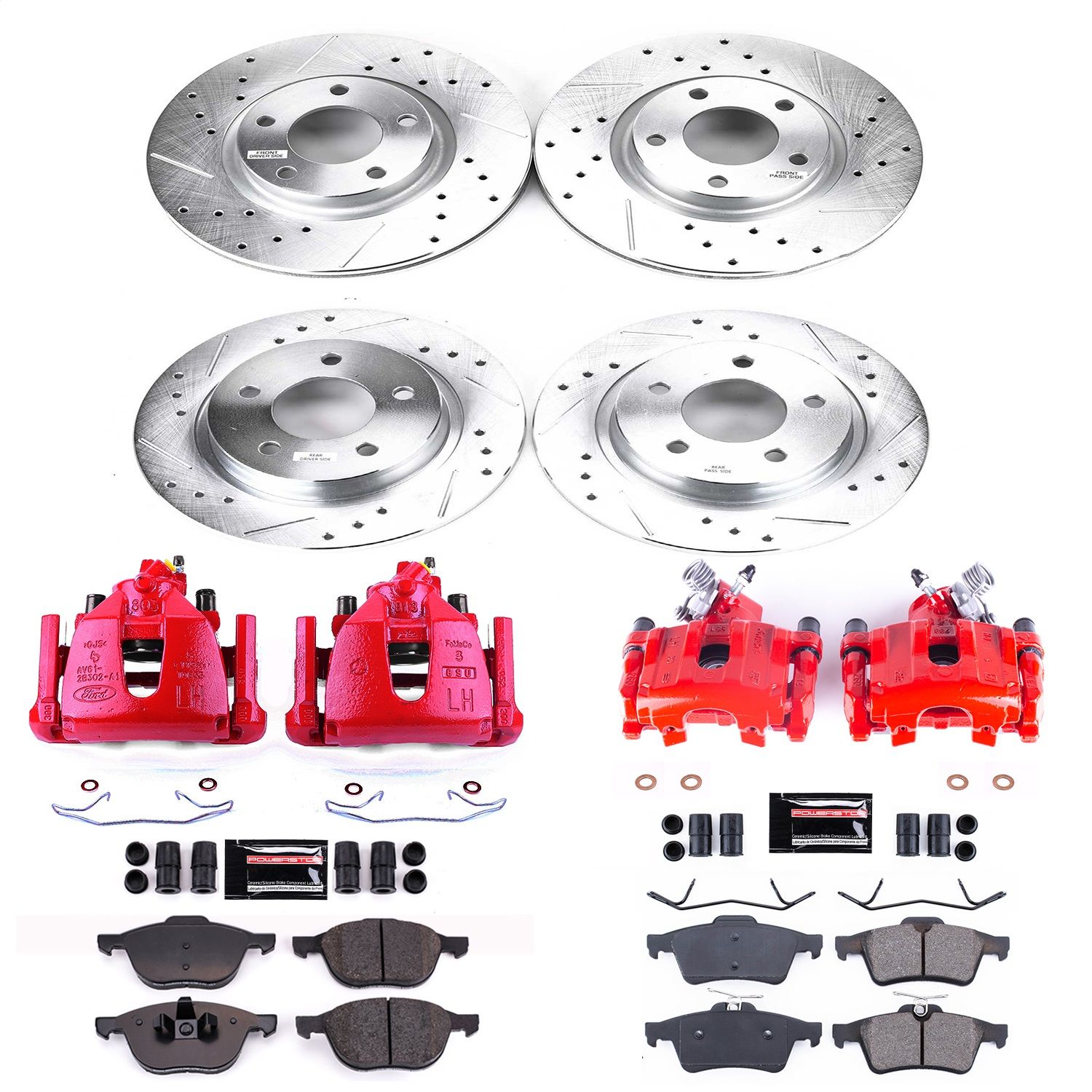 2013, 2012, 2011, 2010, 2009, 2008 Mazda 3 Disc Brake Kit