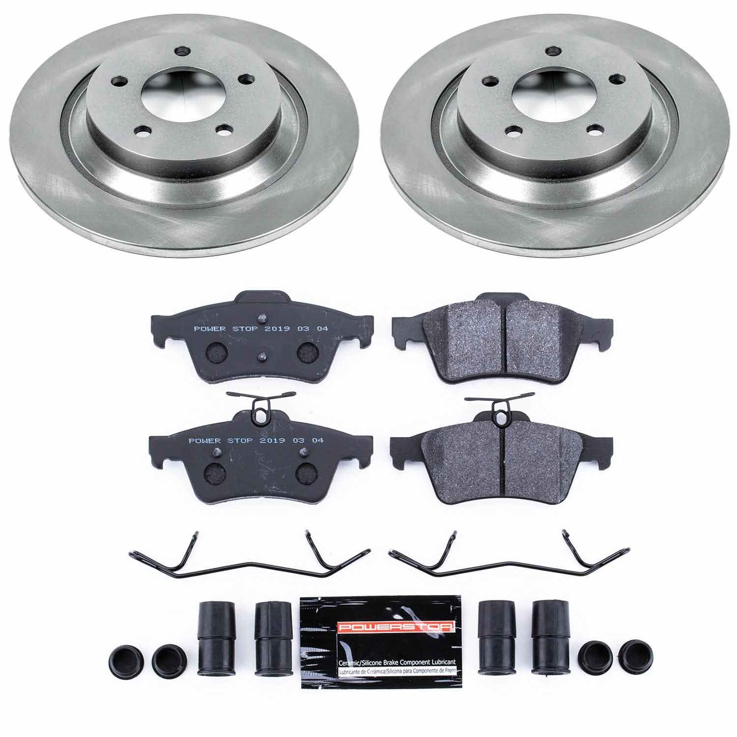 2015, 2014, 2013, 2012, 2011, 2010, 2009, 2008 Mazda 5 Disc Brake Kit