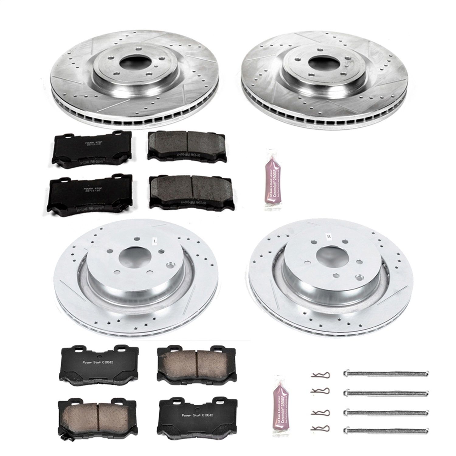 2013, 2012, 2011 INFINITI M37 Disc Brake Kit