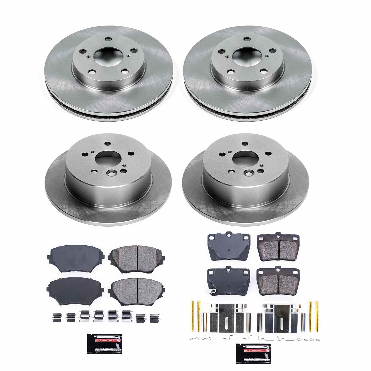 2005, 2004 Toyota RAV4 Disc Brake Kit