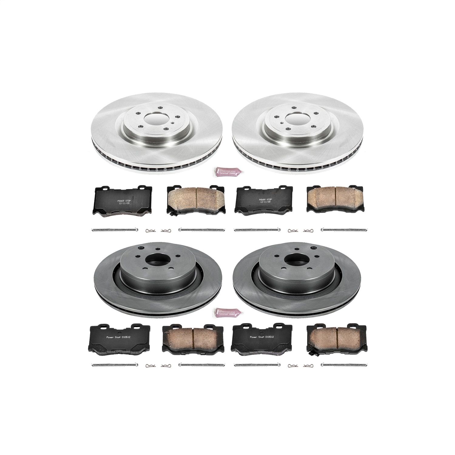 2013, 2012, 2011 INFINITI M37 Disc Brake Kit