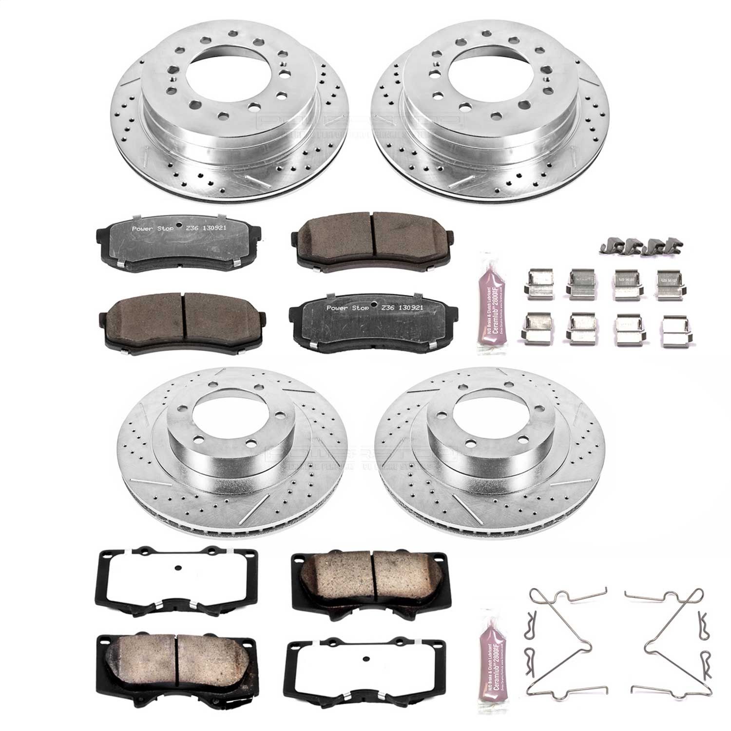 2009, 2008, 2007, 2006, 2005, 2004, 2003 Lexus GX470 Disc Brake Kit