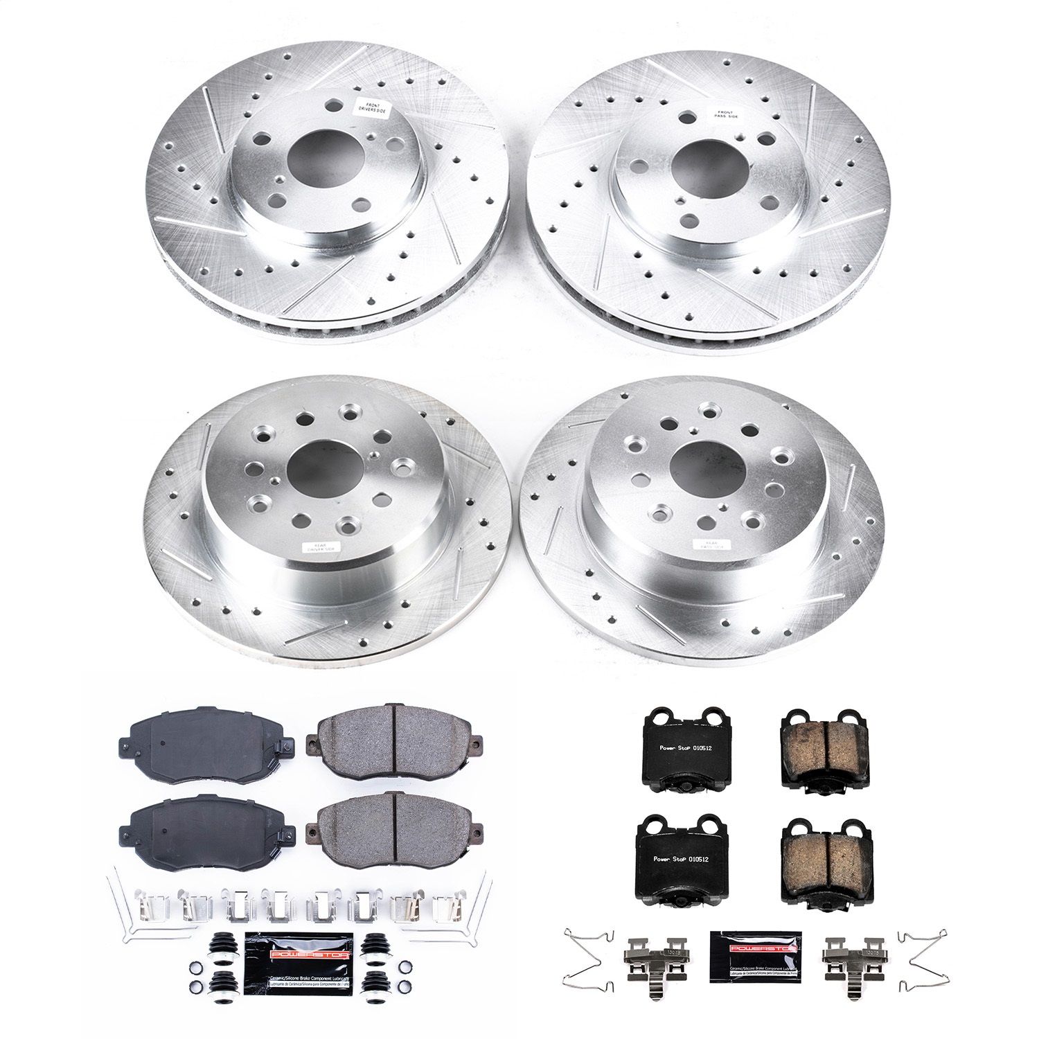 2010, 2009, 2008, 2007, 2006, 2005, 2004, 2003, 2002 Lexus SC430 Disc Brake Kit