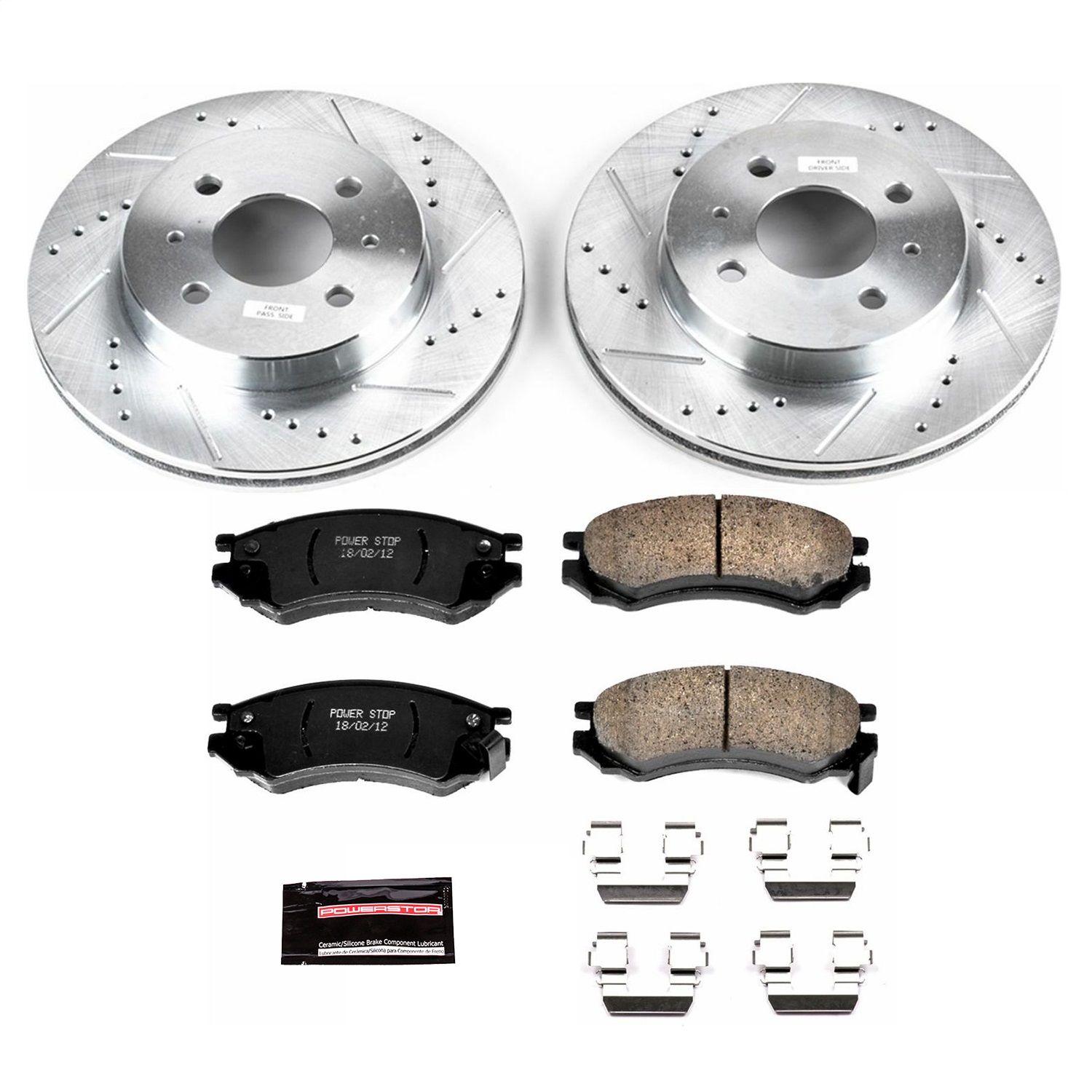 2002, 2001, 2000, 1999, 1998, 1997, 1996, 1995, 1994, 1993, 1992, 1991 Saturn SL Disc Brake Kit