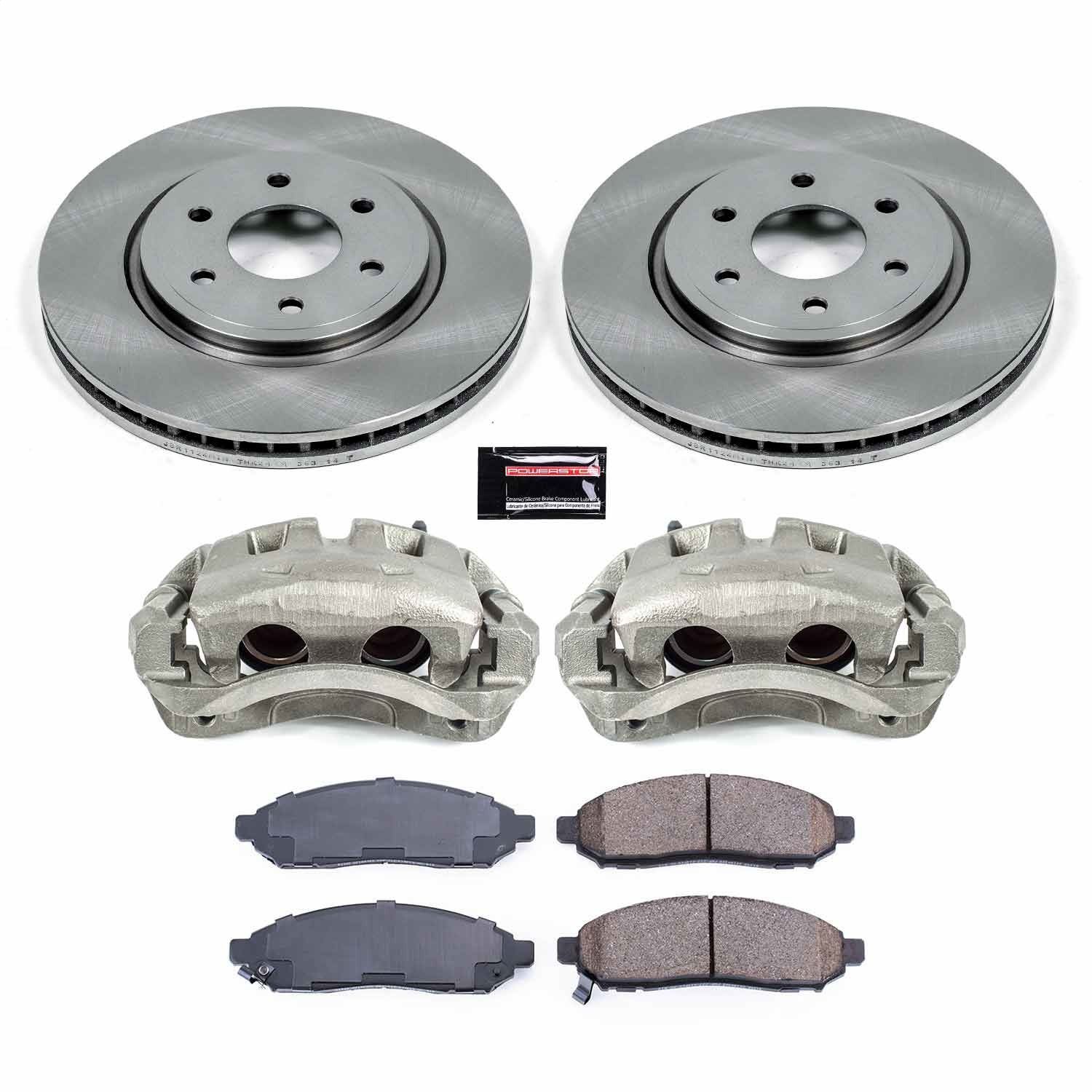2024, 2023, 2022, 2021, 2020, 2019, 2018, 2017, 2016 Nissan Frontier Disc Brake Kit