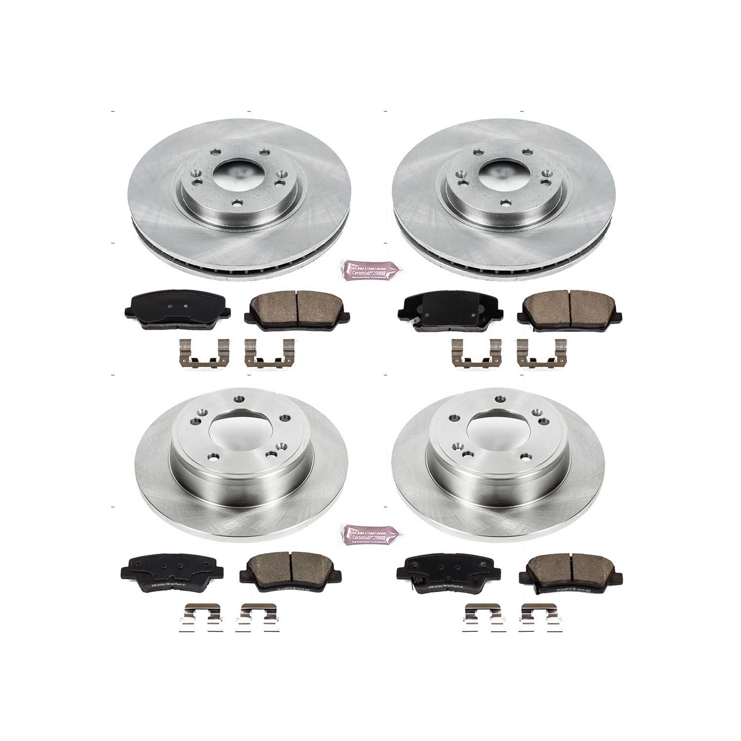 2017 Hyundai Veloster Disc Brake Kit