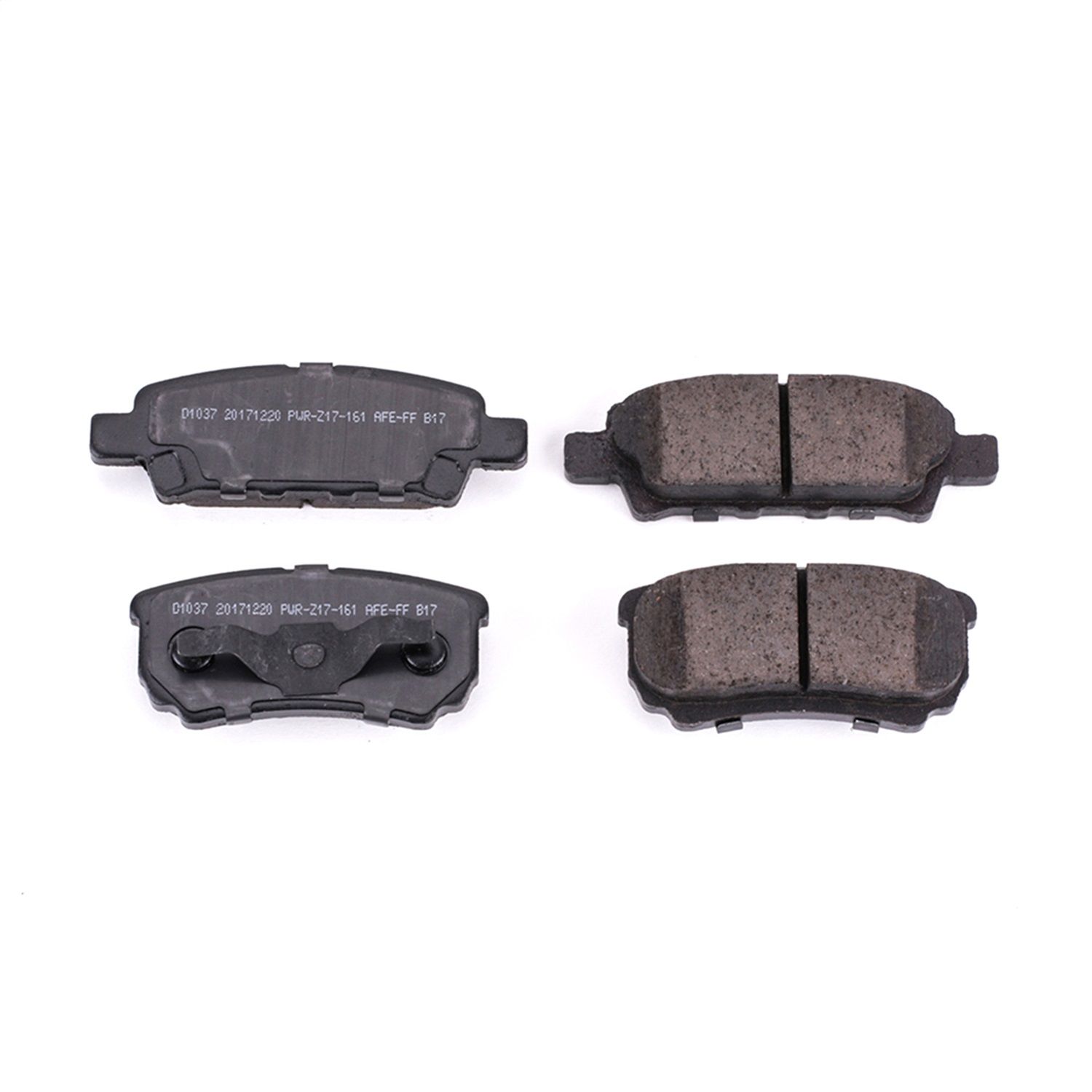 2017, 2016, 2015, 2014, 2013, 2012, 2011, 2010, 2009, 2008, 2007 Jeep Compass Disc Brake Pad Set