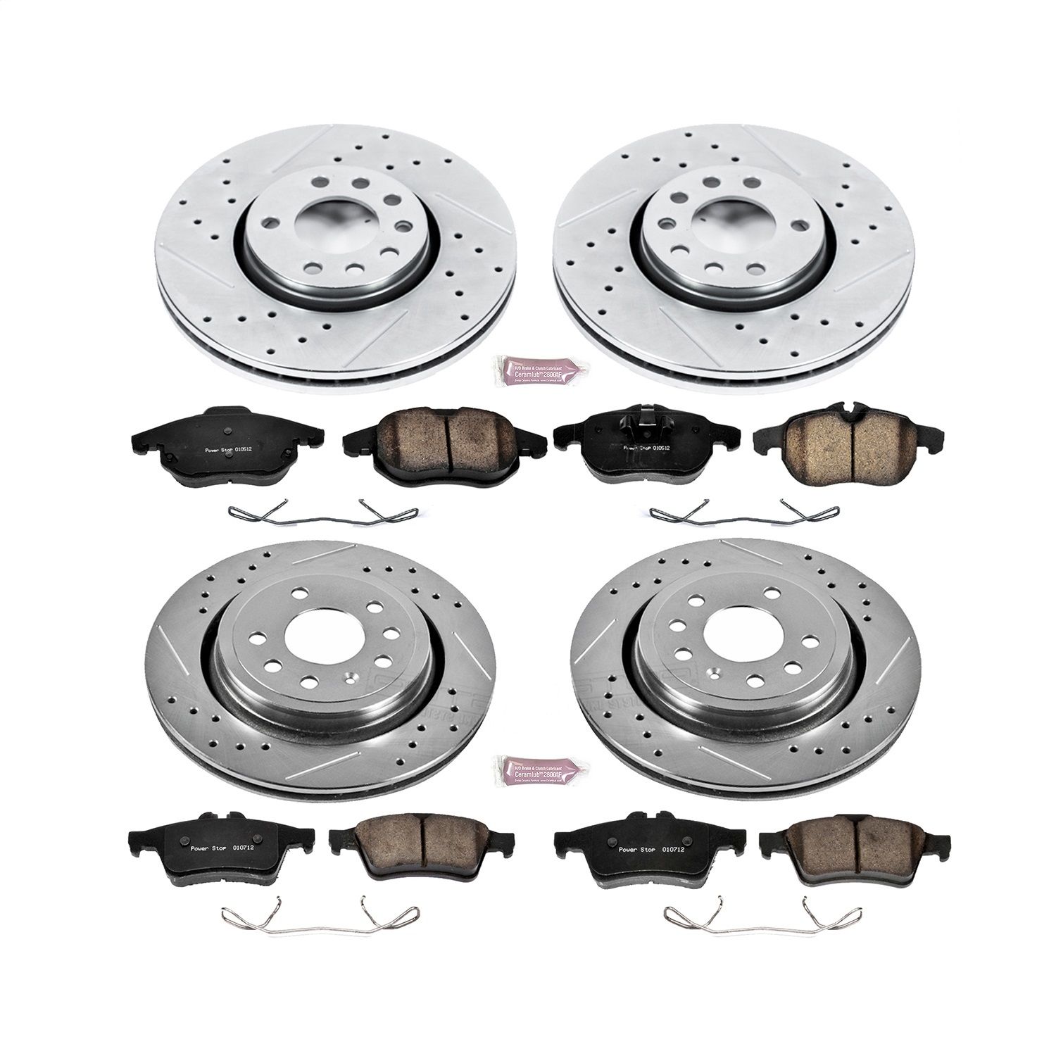 2011, 2010, 2009, 2008, 2007, 2006, 2005, 2004, 2003 Saab 9-3 Disc Brake Kit