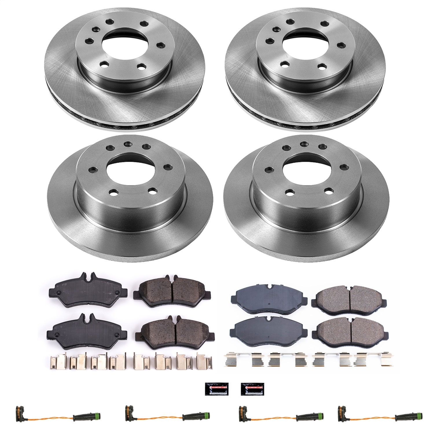 2018, 2017, 2016, 2015, 2014, 2013, 2012, 2011, 2010, 2009 Freightliner Sprinter 2500 2500 Disc Brake Kit