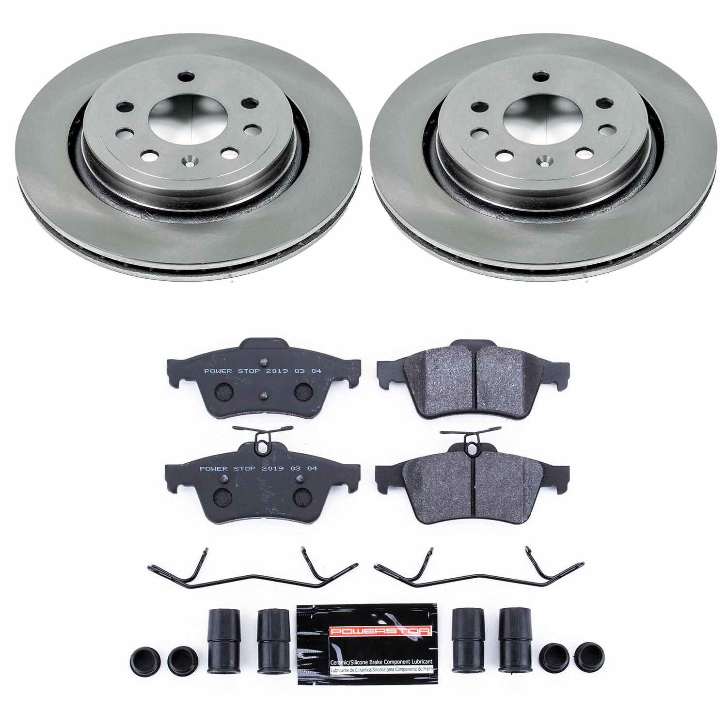 2011, 2010, 2009, 2008, 2007, 2006, 2005, 2004, 2003 Saab 9-3 Disc Brake Kit