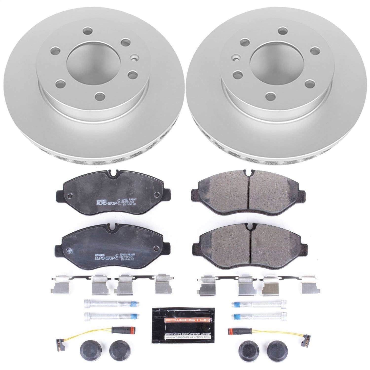 2018, 2017, 2016, 2015, 2014, 2013, 2012, 2011, 2010, 2009, 2008, 2007 Freightliner Sprinter 2500 2500 Disc Brake Kit