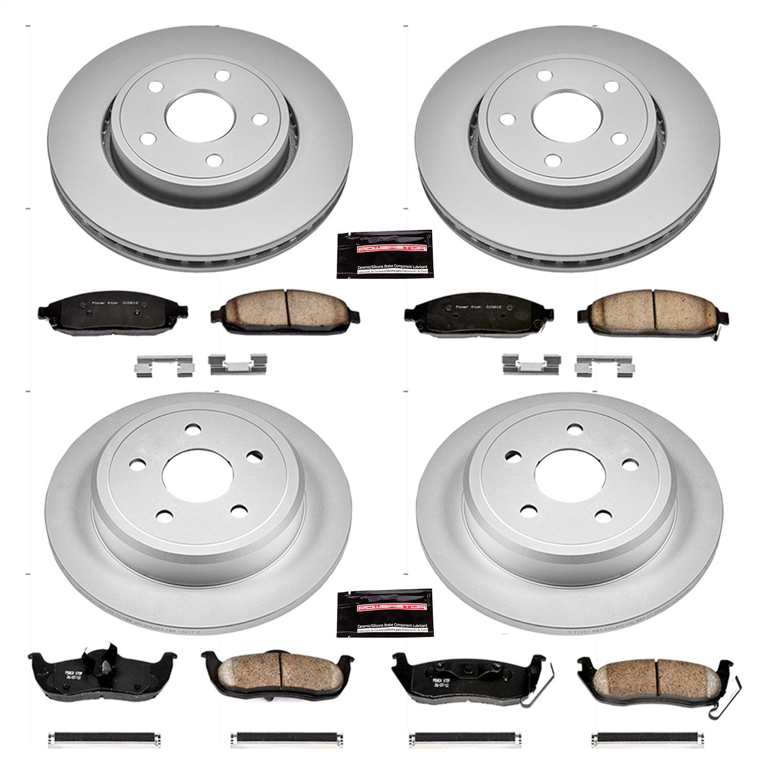 2010, 2009, 2008, 2007, 2006 Jeep Commander Disc Brake Kit