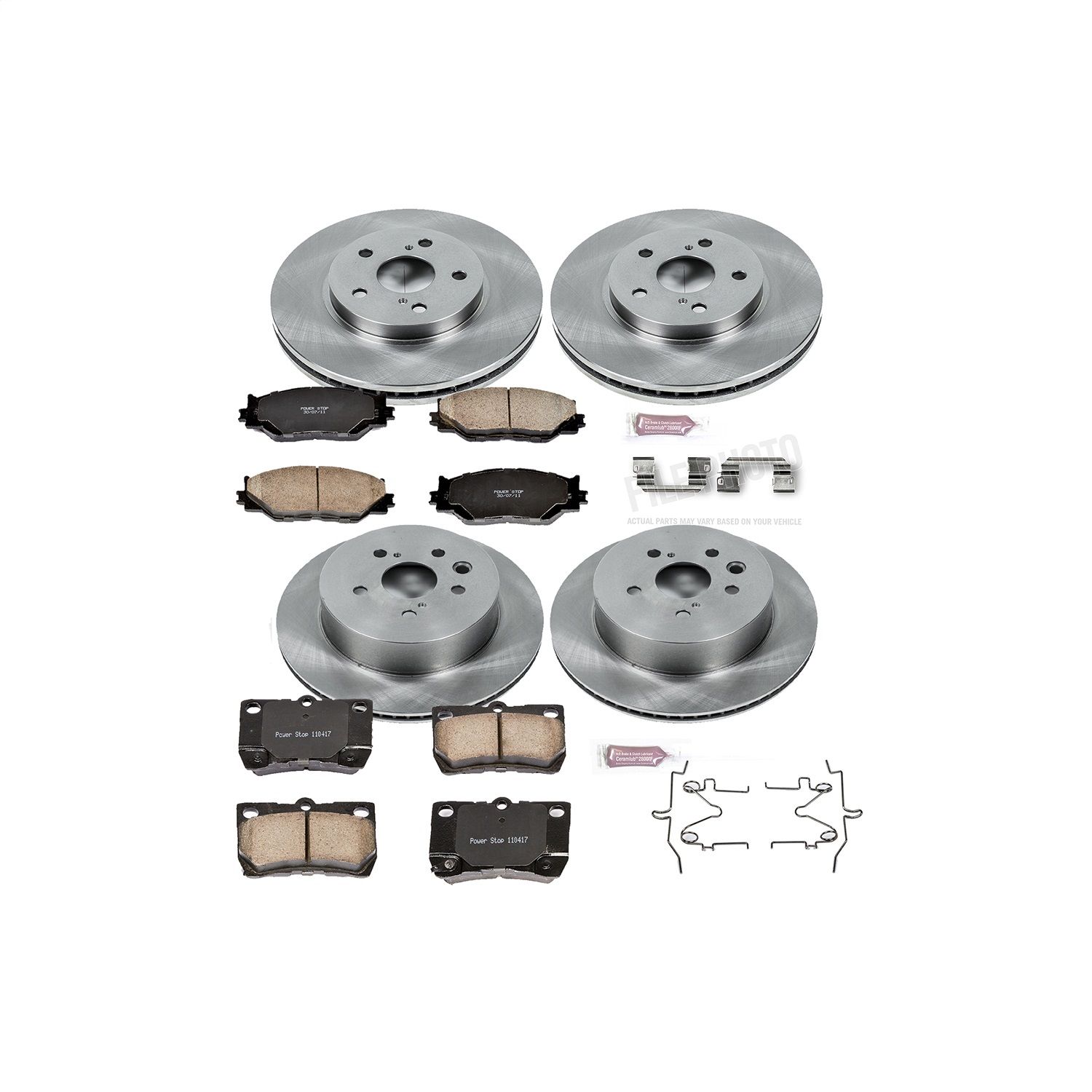 2013, 2012, 2011, 2010 Lexus IS250 Disc Brake Kit