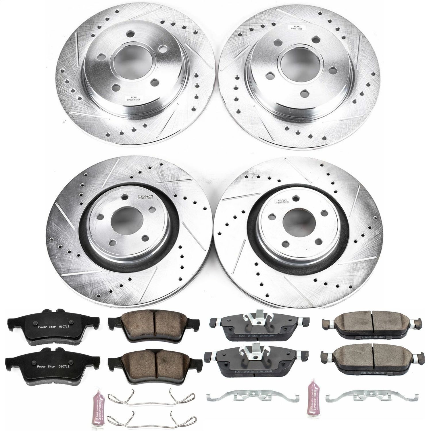 2018, 2017, 2016, 2015, 2014 Ford Focus Disc Brake Kit