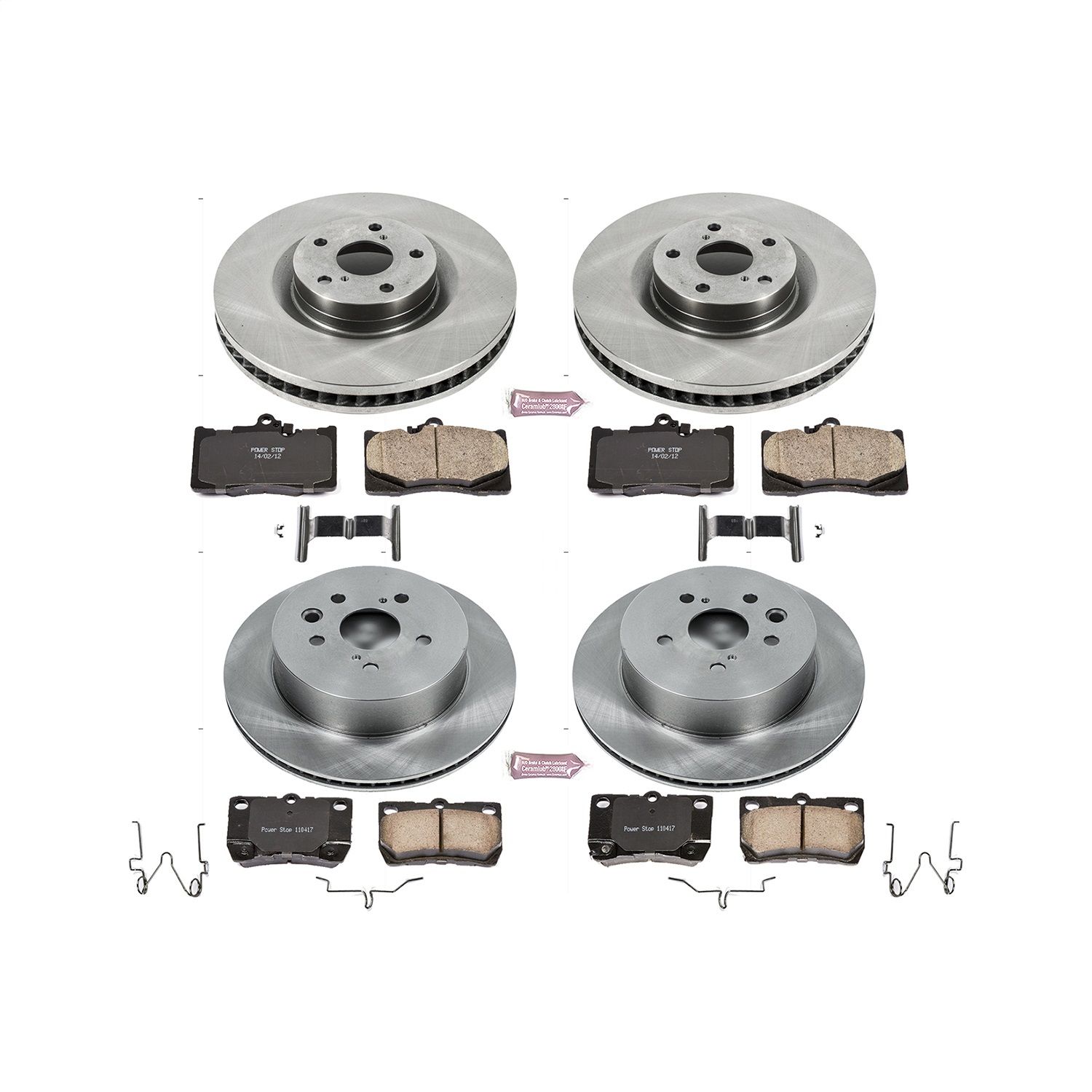 2011, 2010, 2009 Lexus GS450h Disc Brake Kit