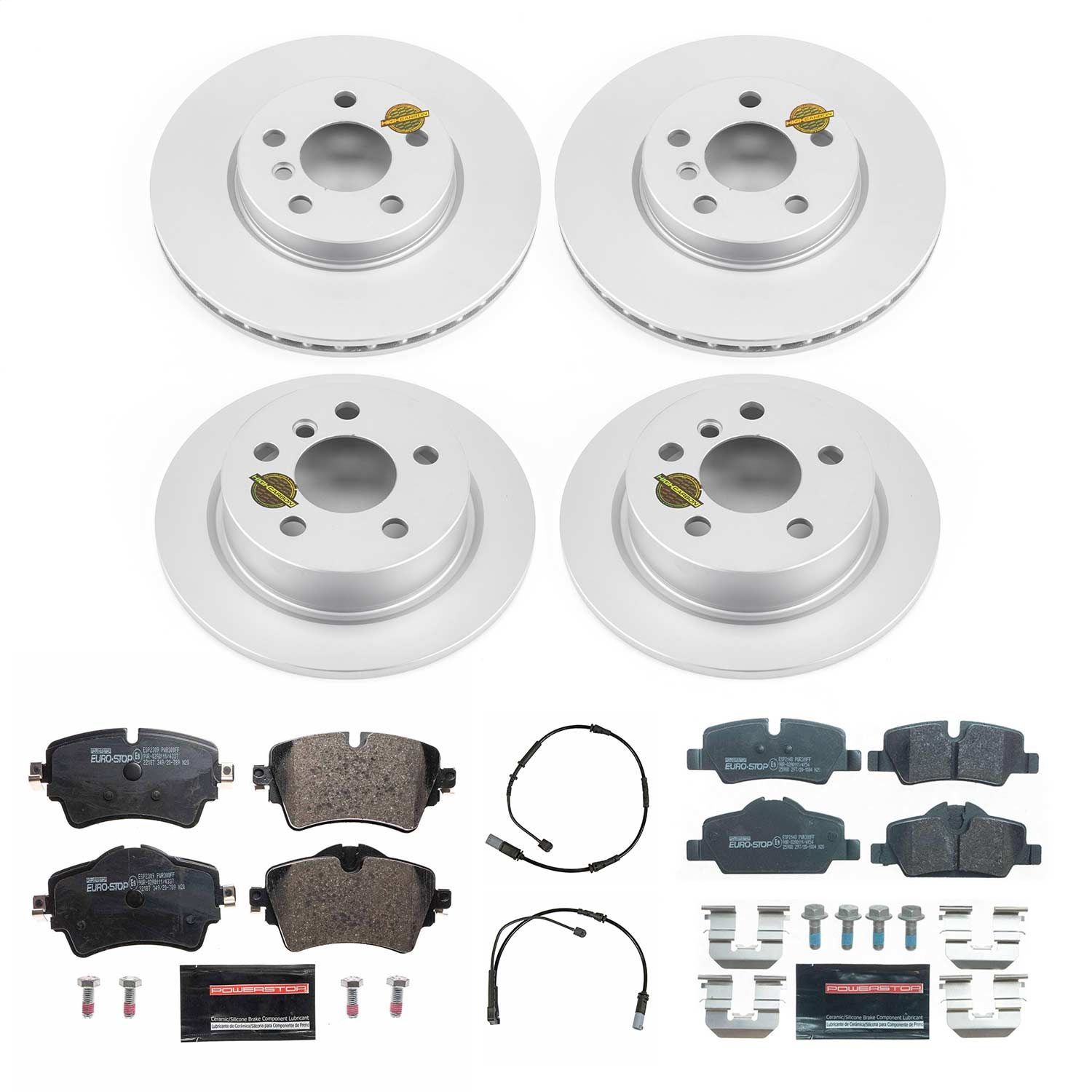 2021, 2020, 2019, 2018, 2017, 2016, 2015, 2014 Mini Cooper Disc Brake Kit