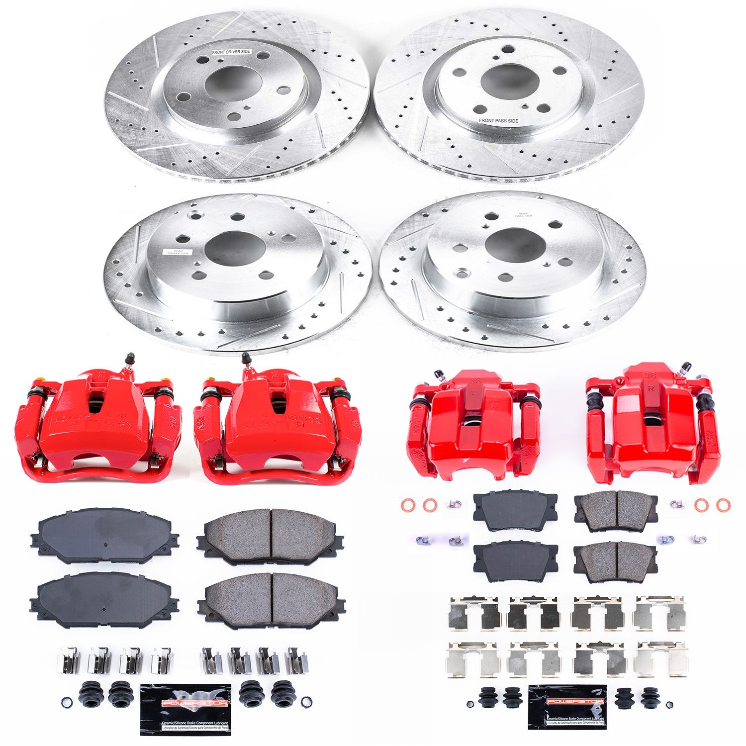 2018, 2017, 2016, 2015, 2014, 2013, 2012, 2011 Toyota RAV4 Disc Brake Kit