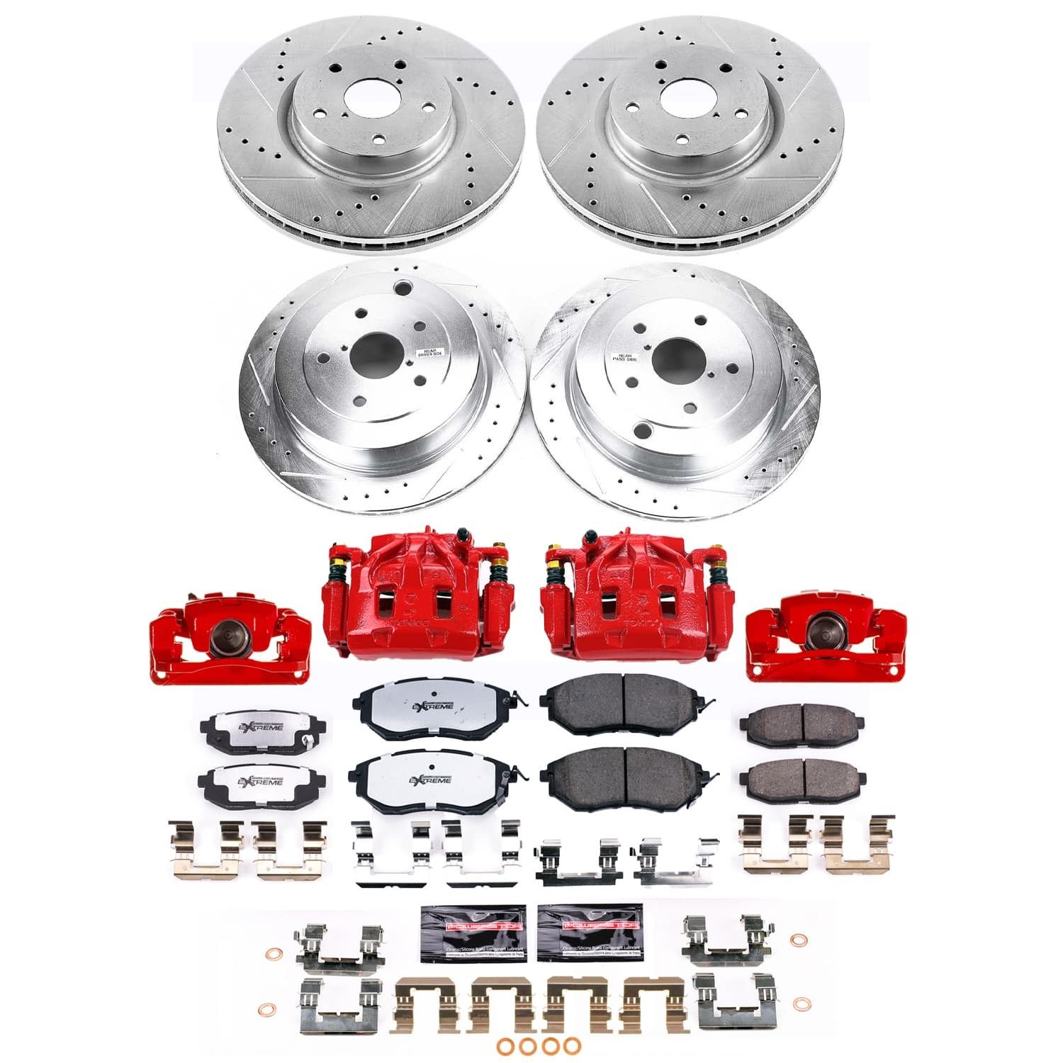 2014, 2013, 2012, 2011, 2010, 2009, 2008 Subaru Tribeca Tribeca Disc Brake Kit