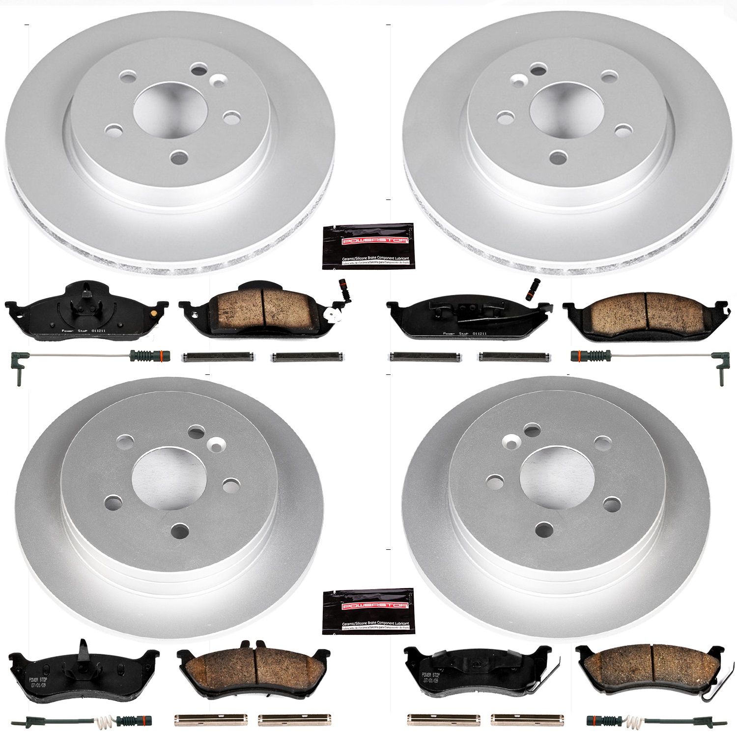 2003, 2002, 2001, 2000, 1999, 1998 Mercedes-Benz ML320 1998-2003 Mercedes-Benz ML320 Disc Brake Kit