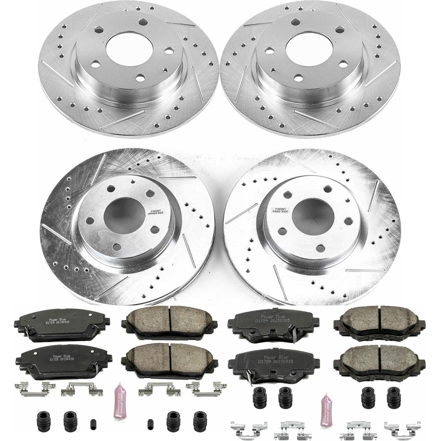 2016, 2015, 2014 Mazda 3 Disc Brake Kit