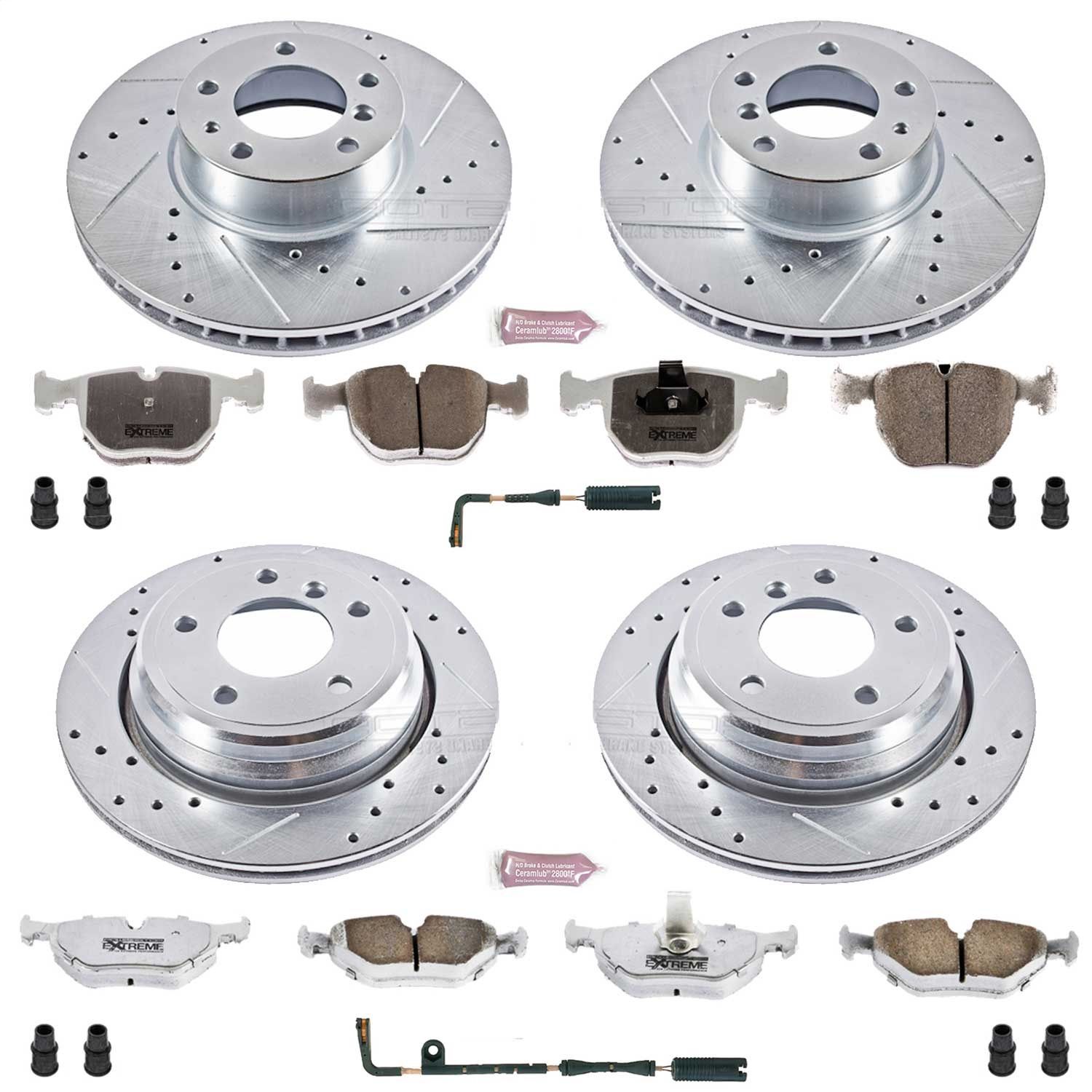 2000, 1999, 1998, 1997 BMW 540i Disc Brake Kit
