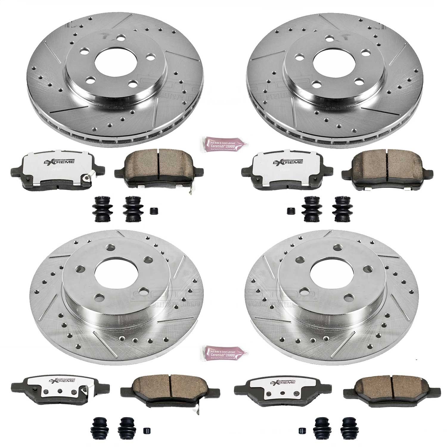 2007, 2006 Pontiac G6 Disc Brake Kit