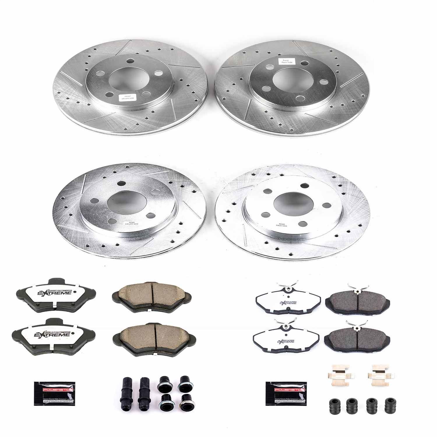 1997, 1996, 1995, 1994, 1993 Mercury Cougar Disc Brake Kit