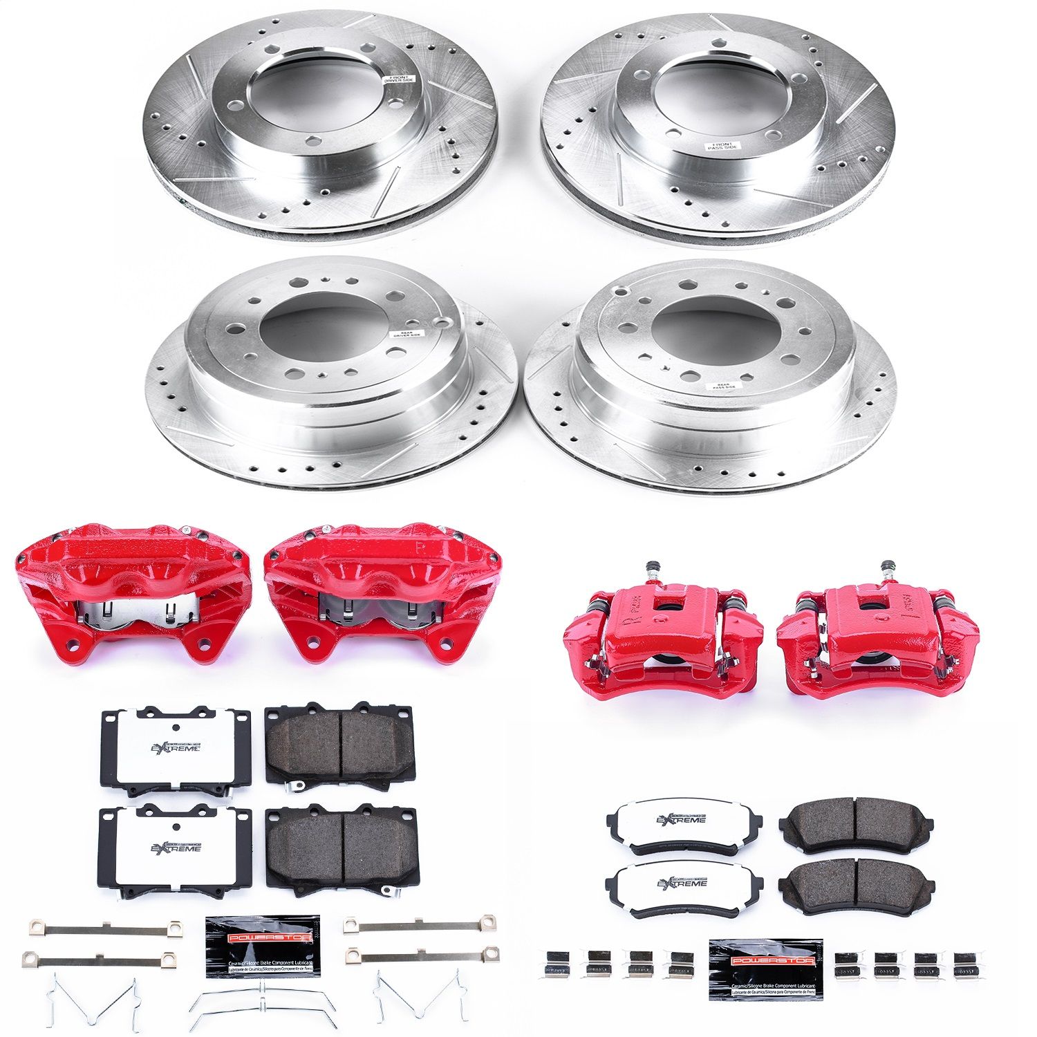 2007, 2006, 2005, 2004, 2003 Toyota Land Cruiser Disc Brake Kit