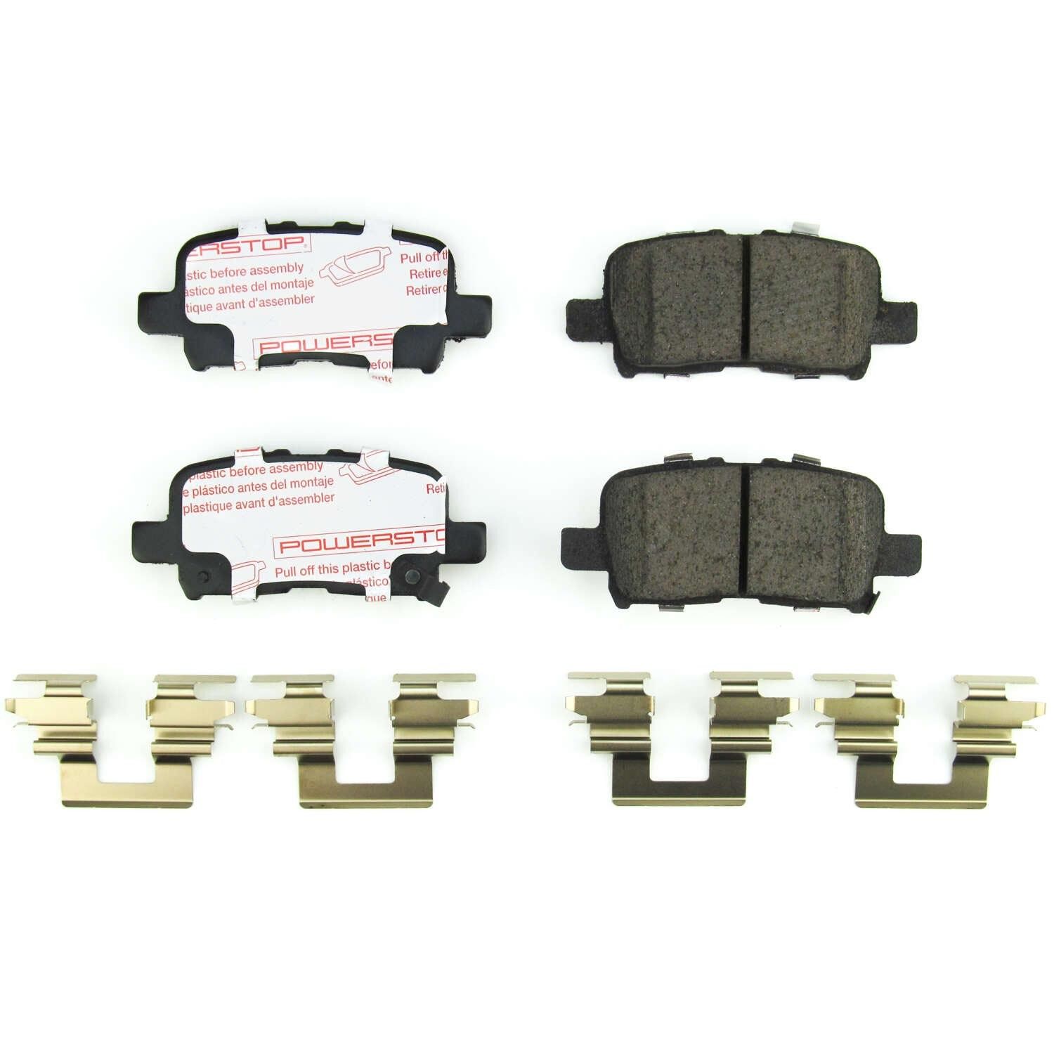 2008, 2007, 2006, 2005, 2004, 2003 Honda Pilot Disc Brake Pad Set