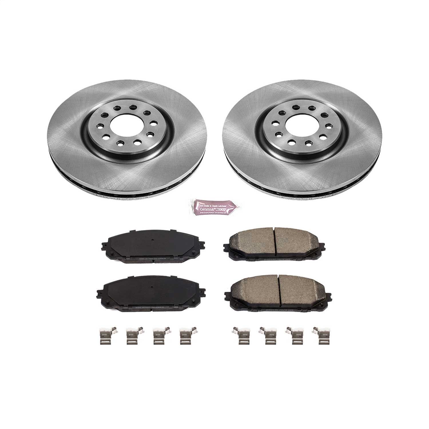 2023, 2022, 2021, 2020, 2019, 2018, 2017, 2016 Jeep Cherokee Disc Brake Kit