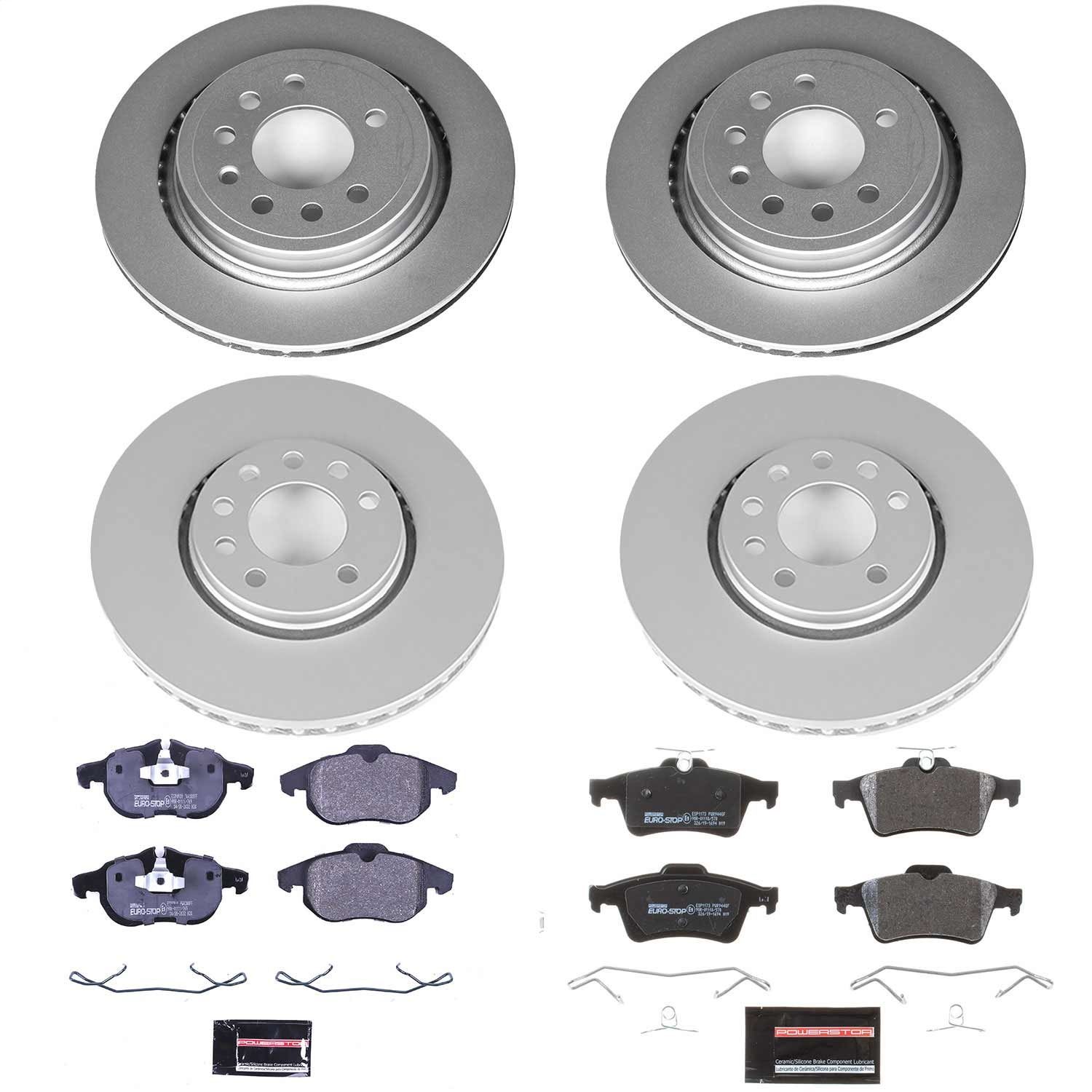2011, 2010, 2009, 2008 Saab 9-3 Disc Brake Kit