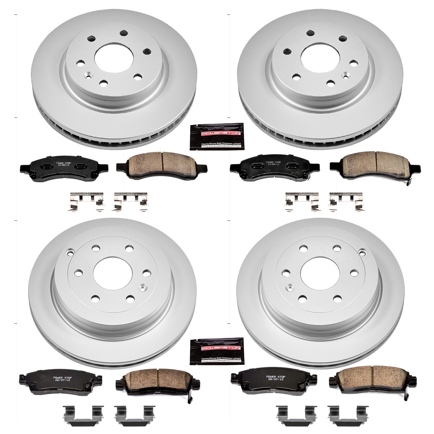 2016, 2015, 2014, 2013, 2012, 2011, 2010, 2009, 2008, 2007 GMC Acadia Disc Brake Kit