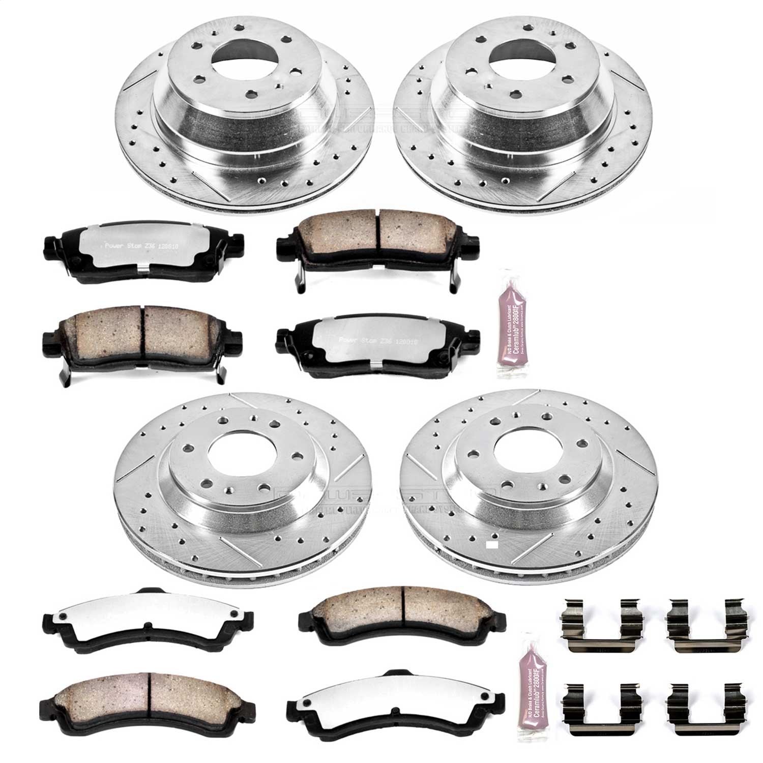 2002-2005 Buick Rainier Disc Brake Kit Powerstop