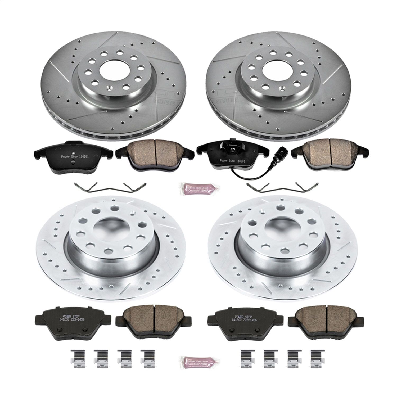 2015, 2014, 2013, 2012 Volkswagen Passat Disc Brake Kit