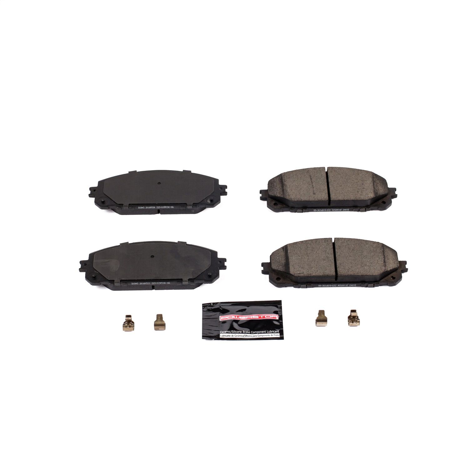 2023, 2022, 2021, 2020, 2019, 2018, 2017, 2016 Jeep Cherokee Disc Brake Pad Set