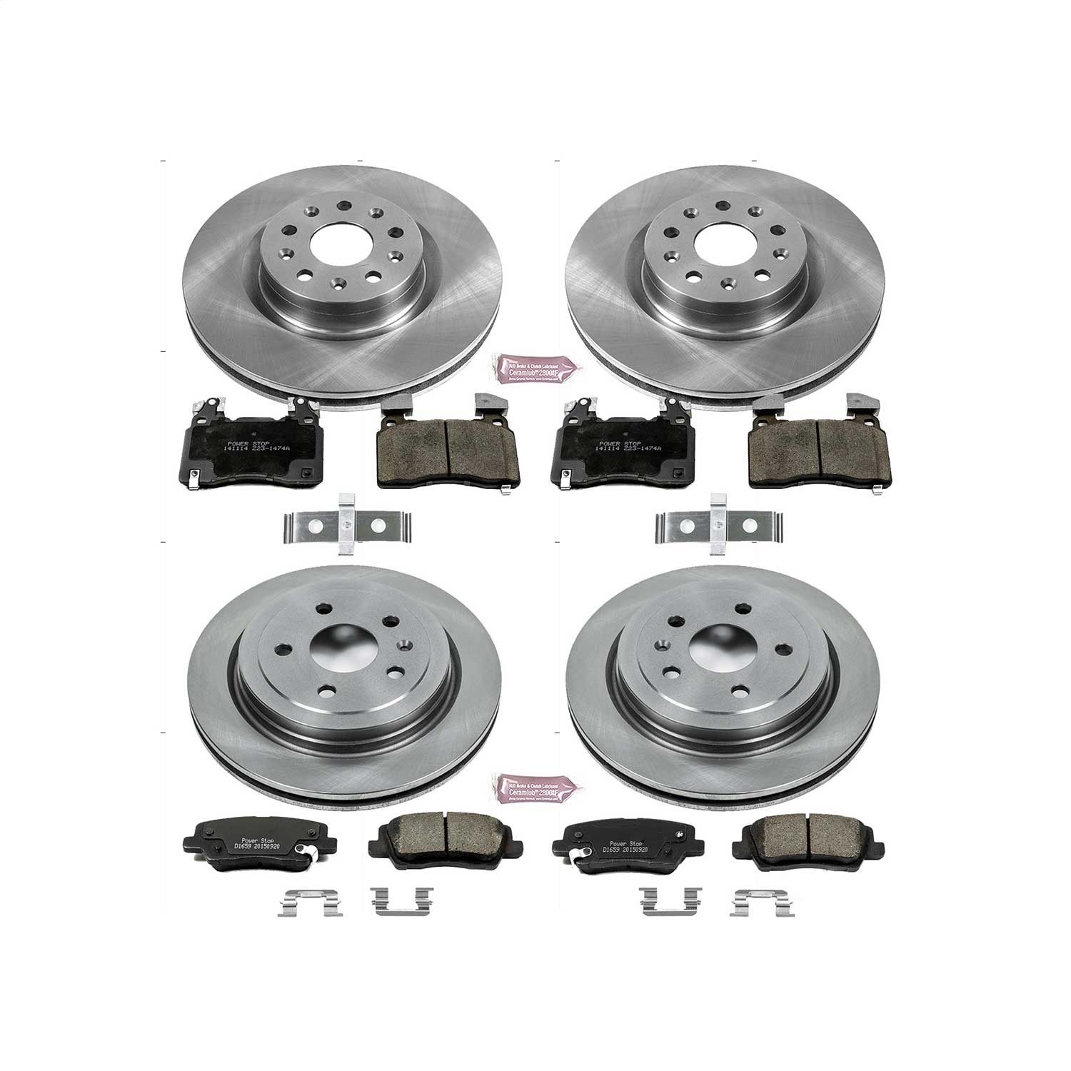 2019, 2018, 2017, 2016, 2015, 2014 Cadillac CTS Disc Brake Kit
