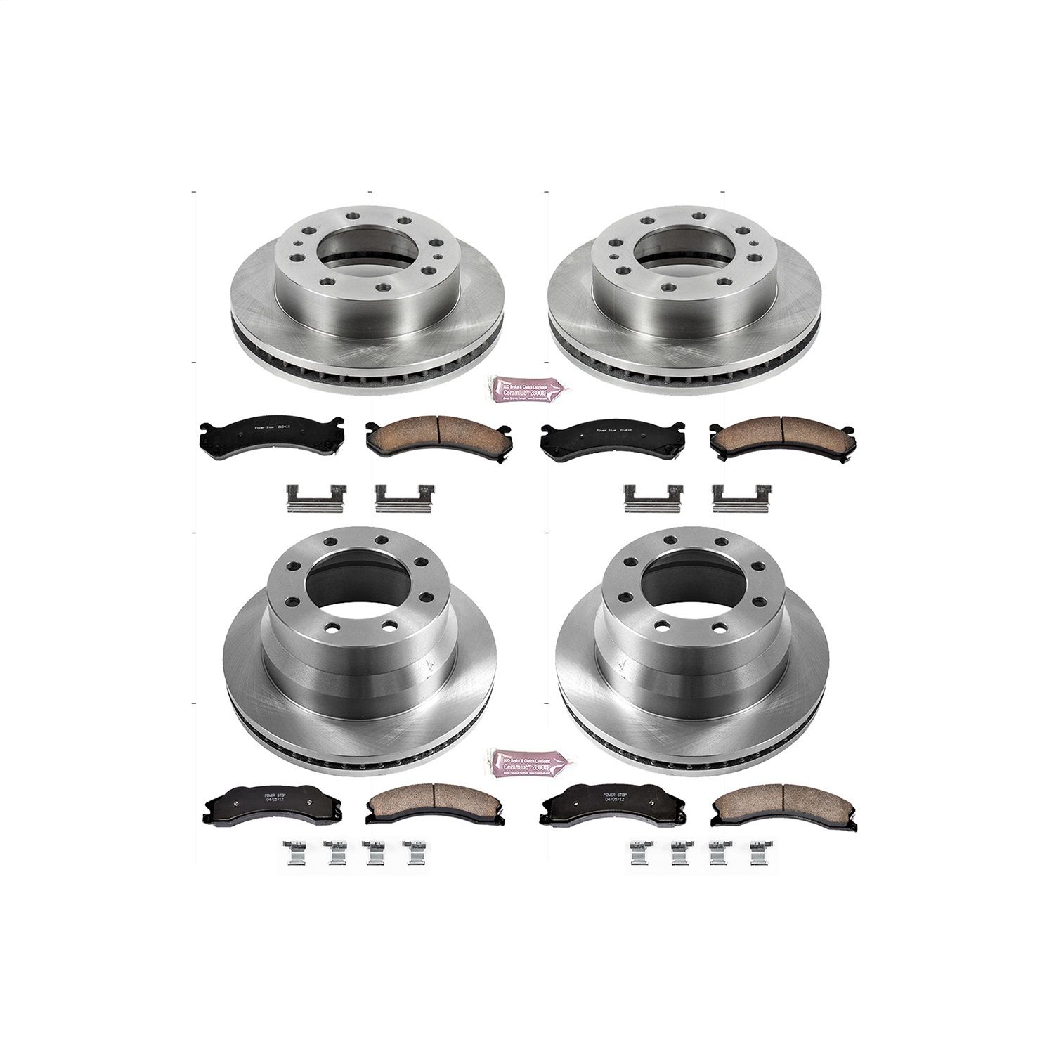 2020, 2019, 2018, 2017, 2016, 2015, 2014, 2013, 2012, 2011, 2010, 2009 Chevrolet Express 3500 3500 Disc Brake Kit