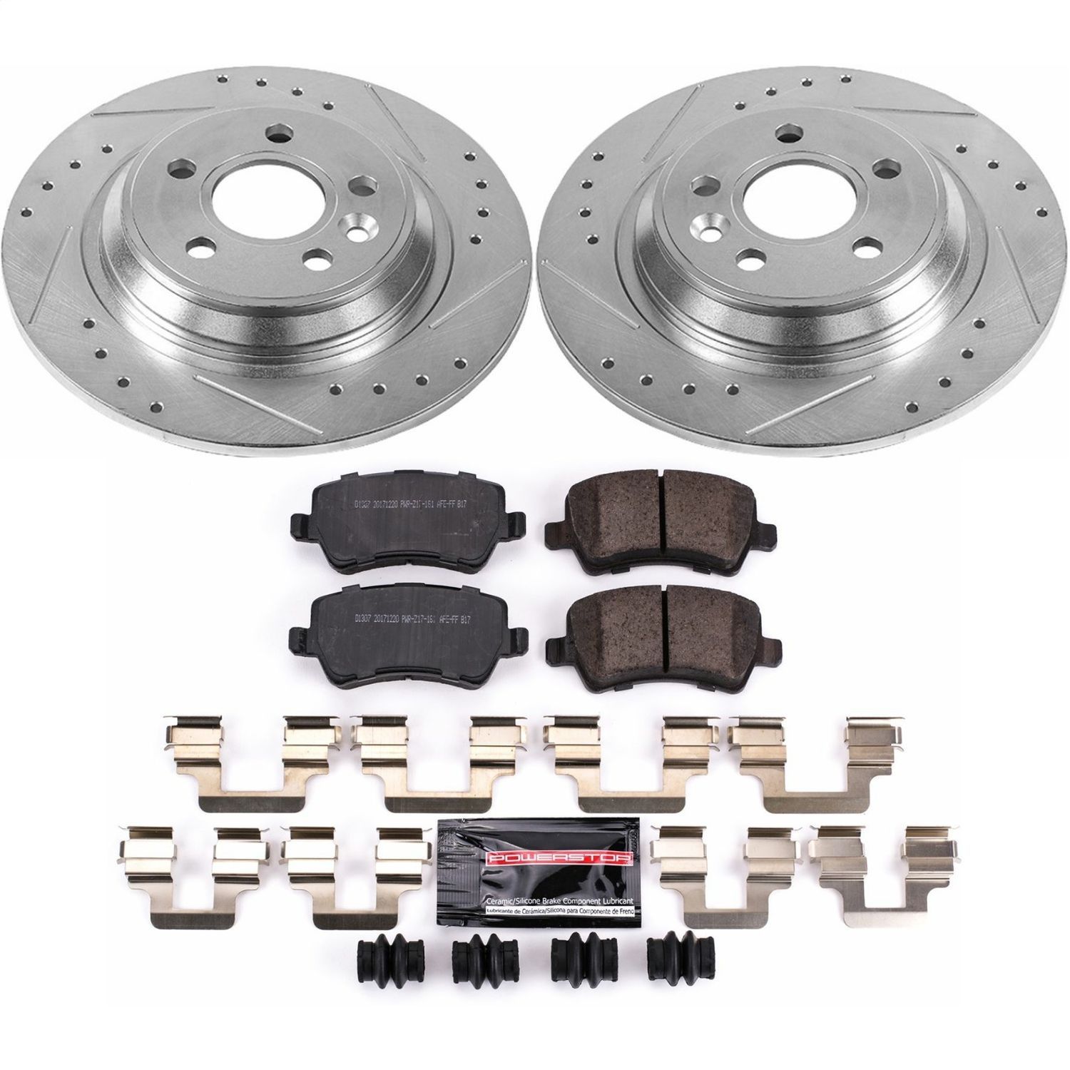 2016, 2015, 2014, 2013, 2012, 2011, 2010, 2009, 2008, 2007 Volvo S80 Disc Brake Kit