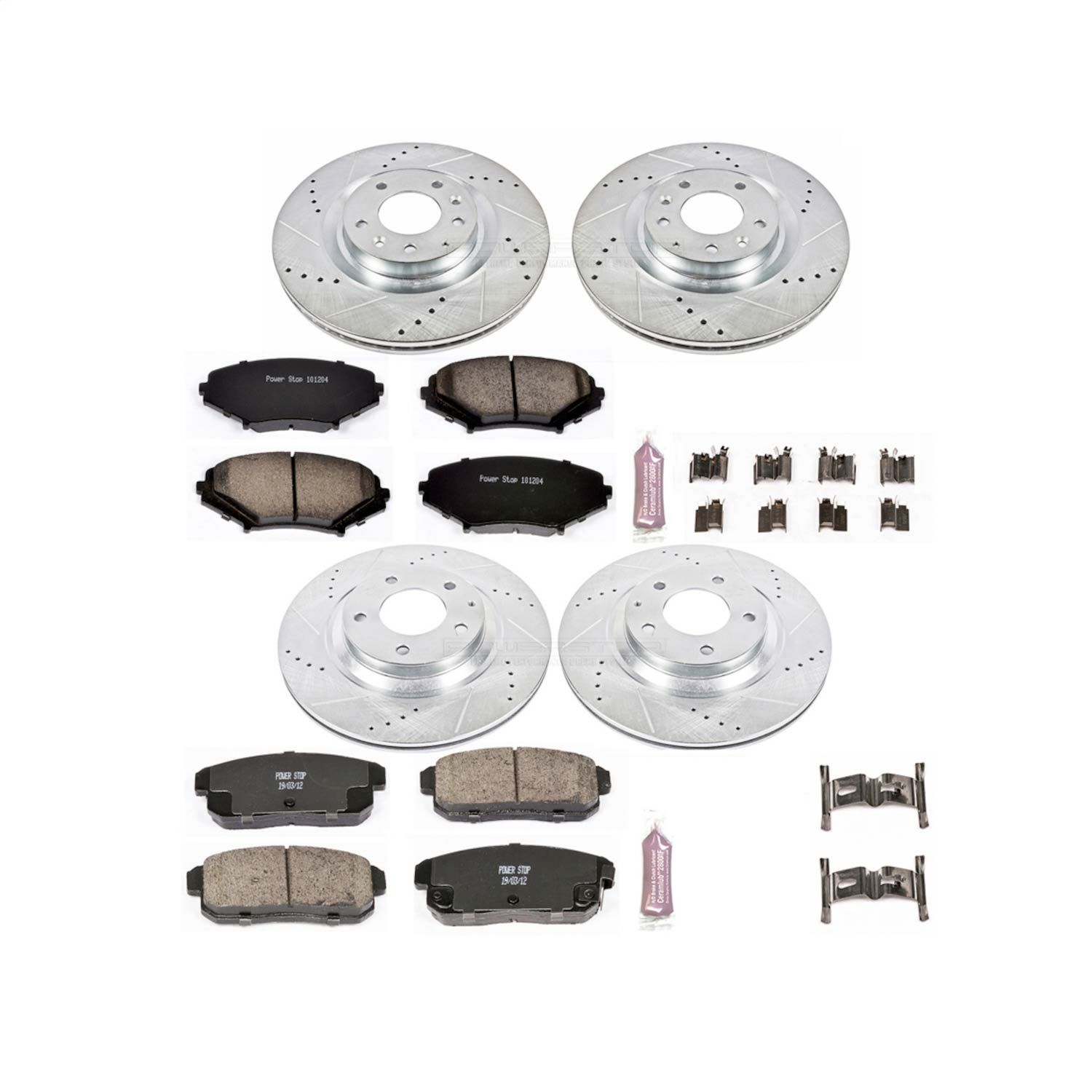 2011, 2010, 2009, 2008, 2007, 2006, 2005, 2004 Mazda RX-8 Disc Brake Kit