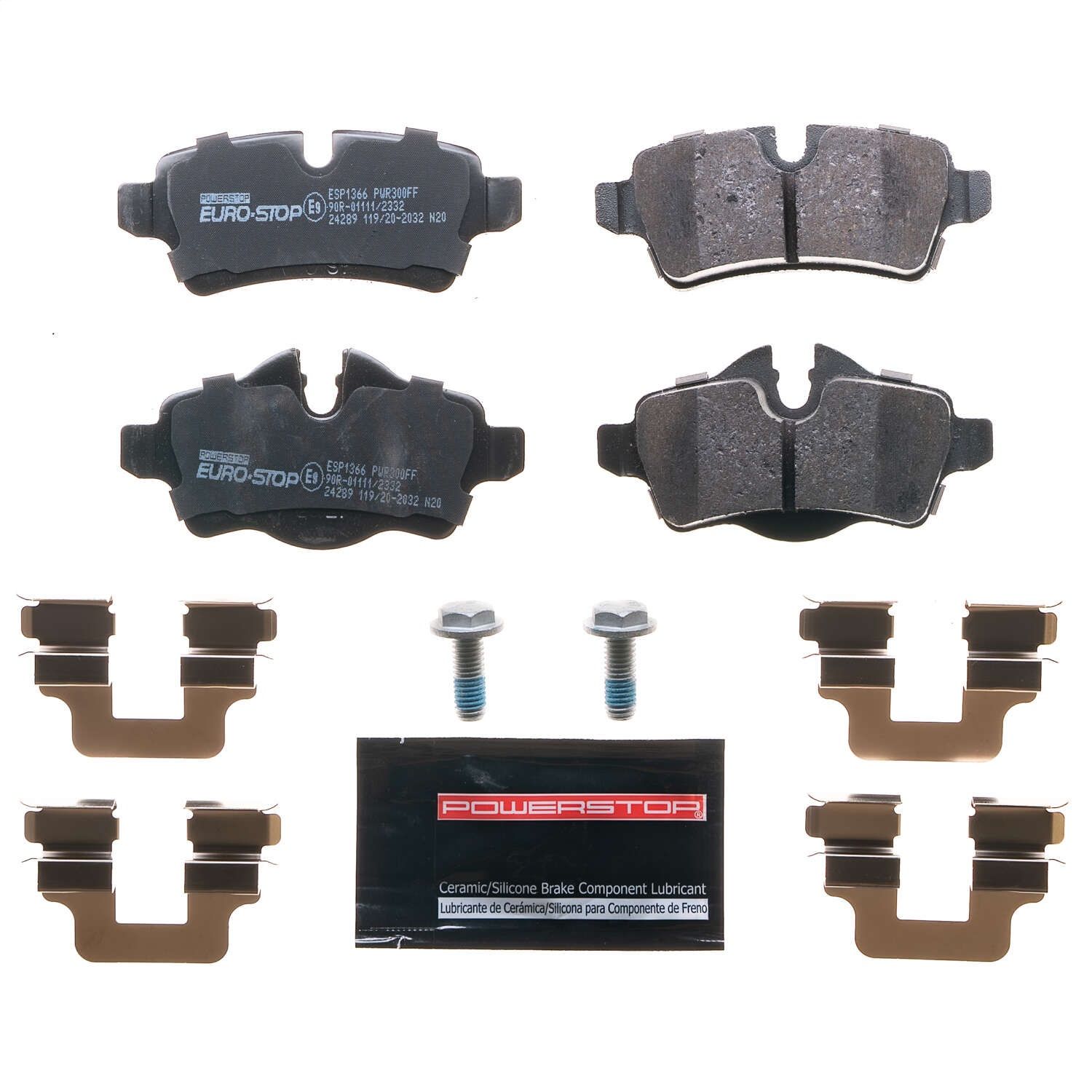 2015, 2014, 2013, 2012, 2011, 2010, 2009, 2008, 2007 Mini Cooper Disc Brake Pad Set