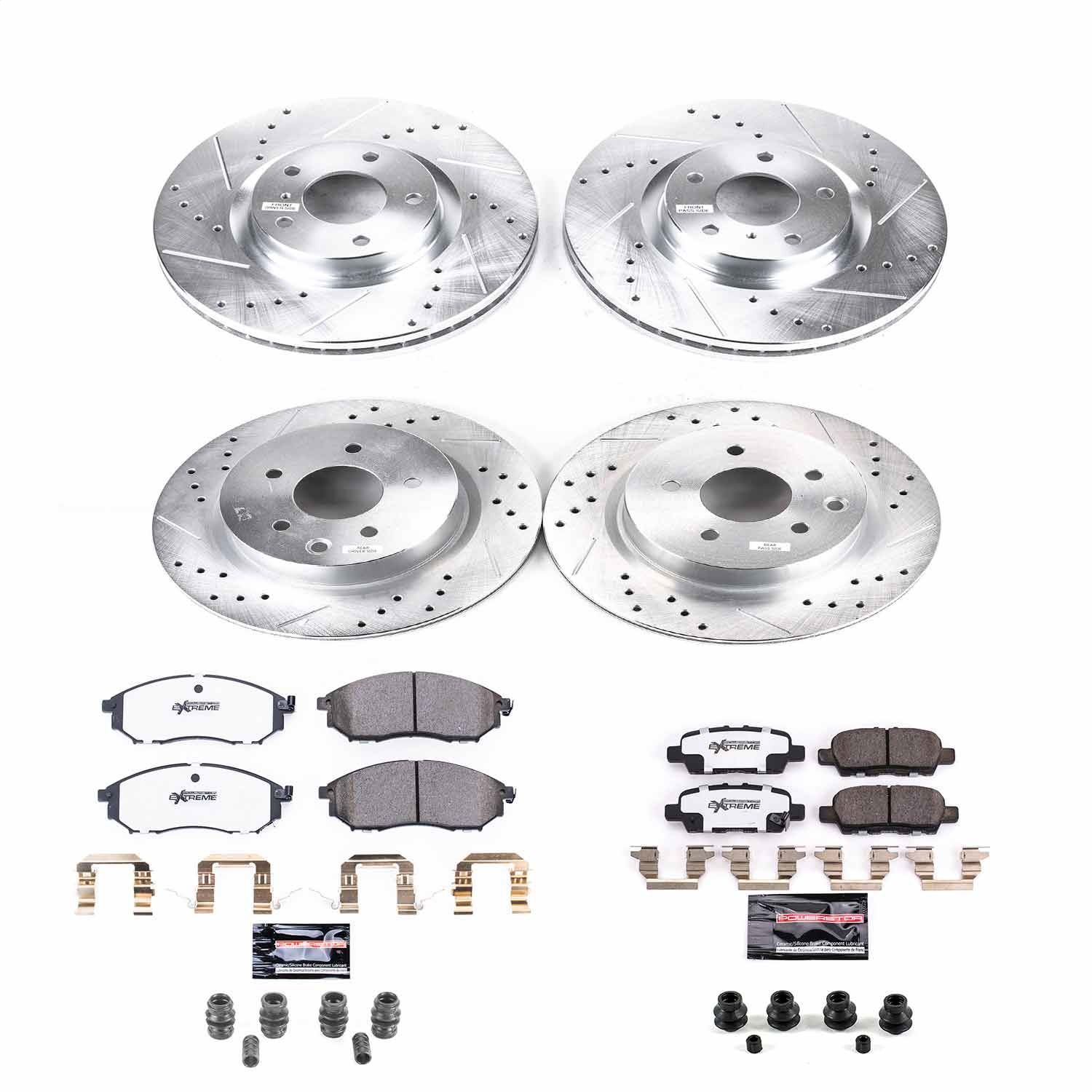 2012, 2011, 2010, 2009 INFINITI EX35 Disc Brake Kit