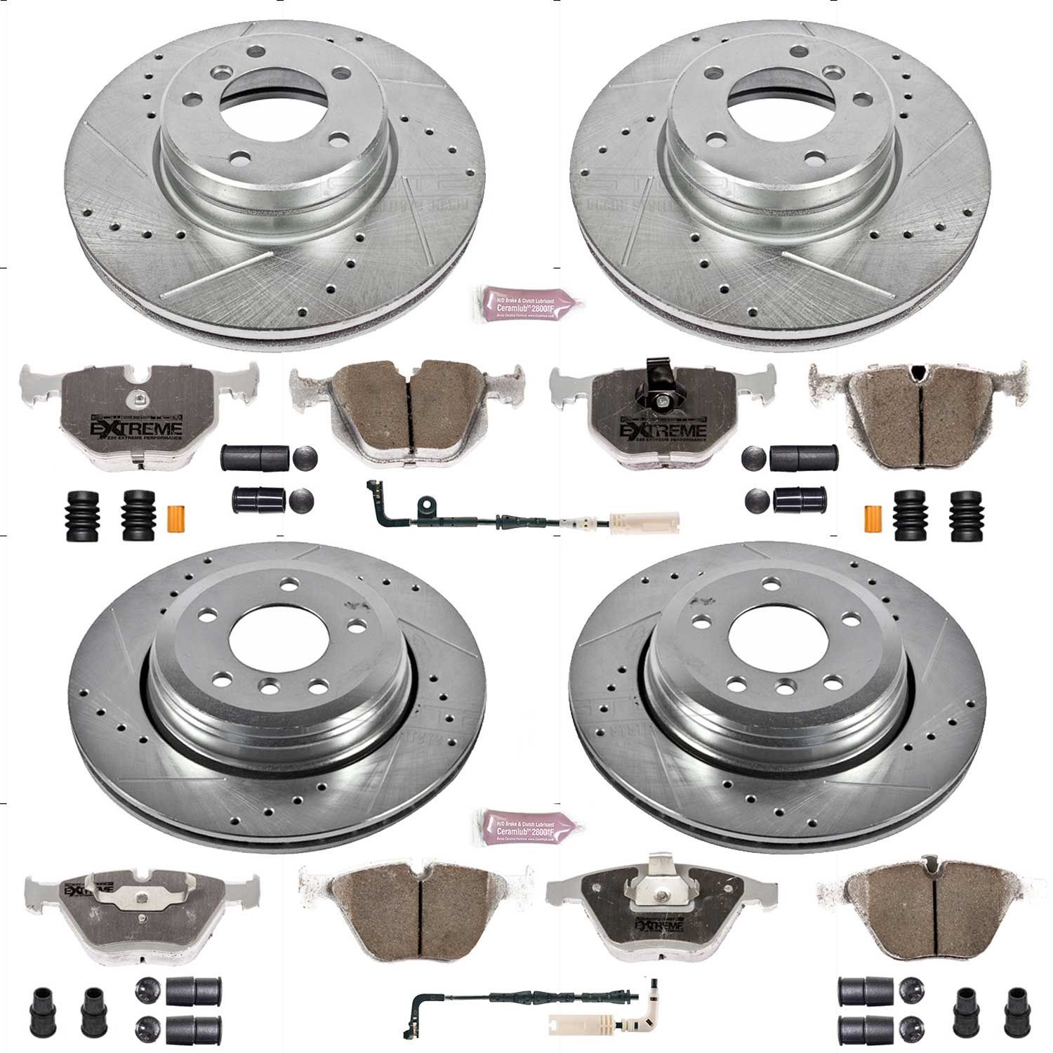 2009, 2008 BMW 528i Disc Brake Kit