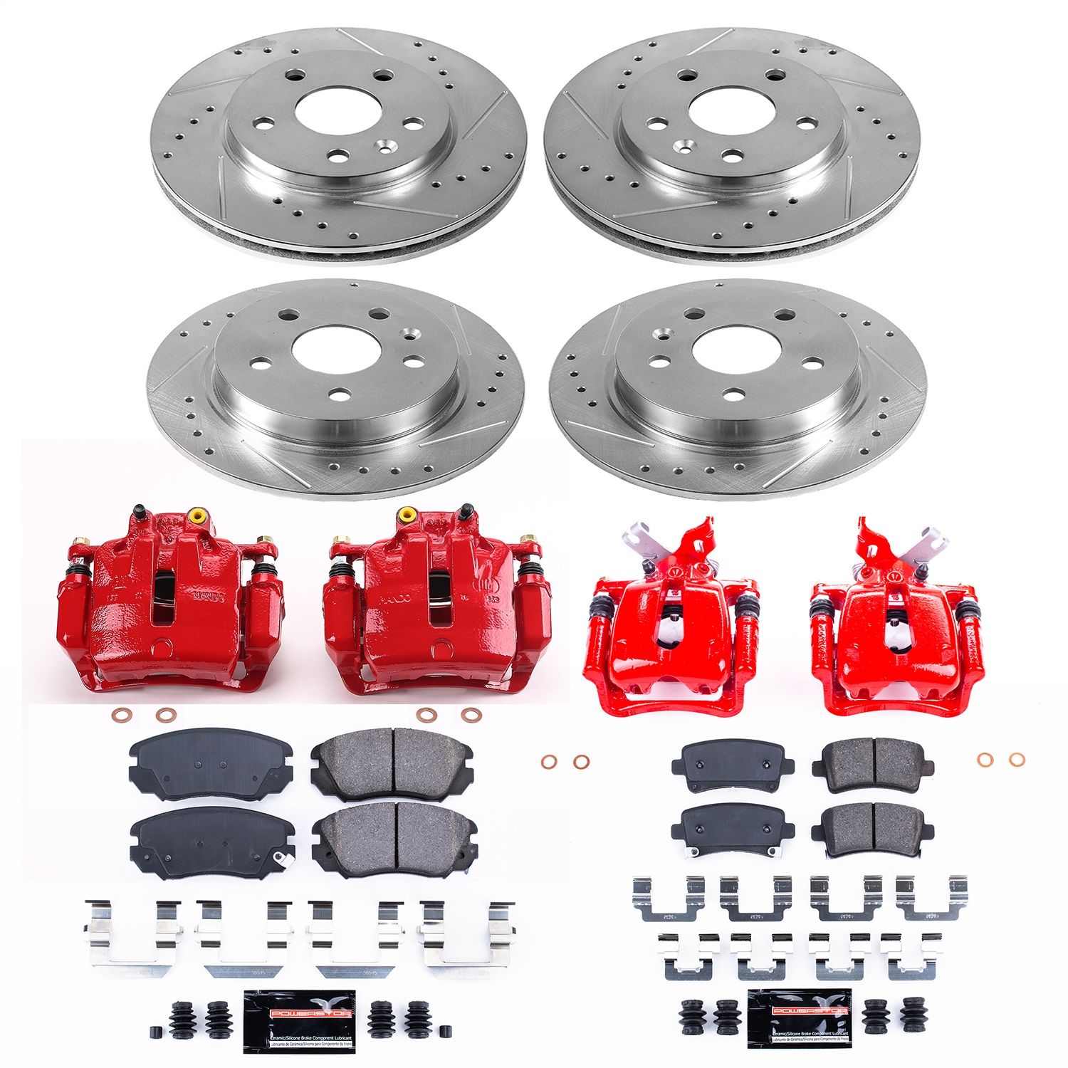 2011, 2010 Saab 9-5 Disc Brake Kit